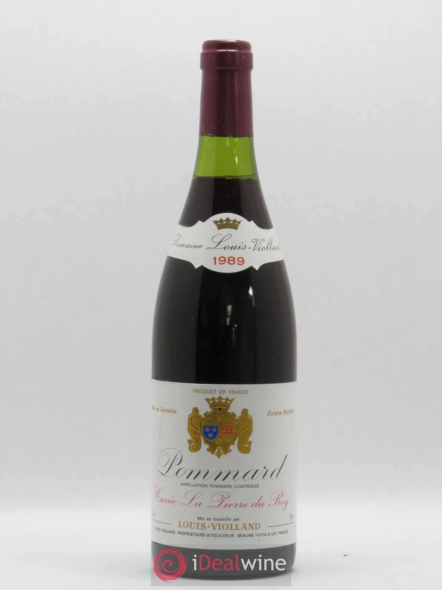 Pommard La Pierre du Roy Louis Violland 1989 - Posten von 1 Flasche - 0