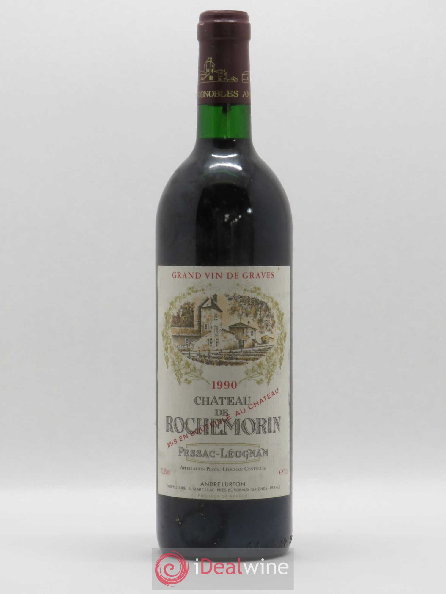 Château de Rochemorin 1990 - Posten von 1 Flasche - 0