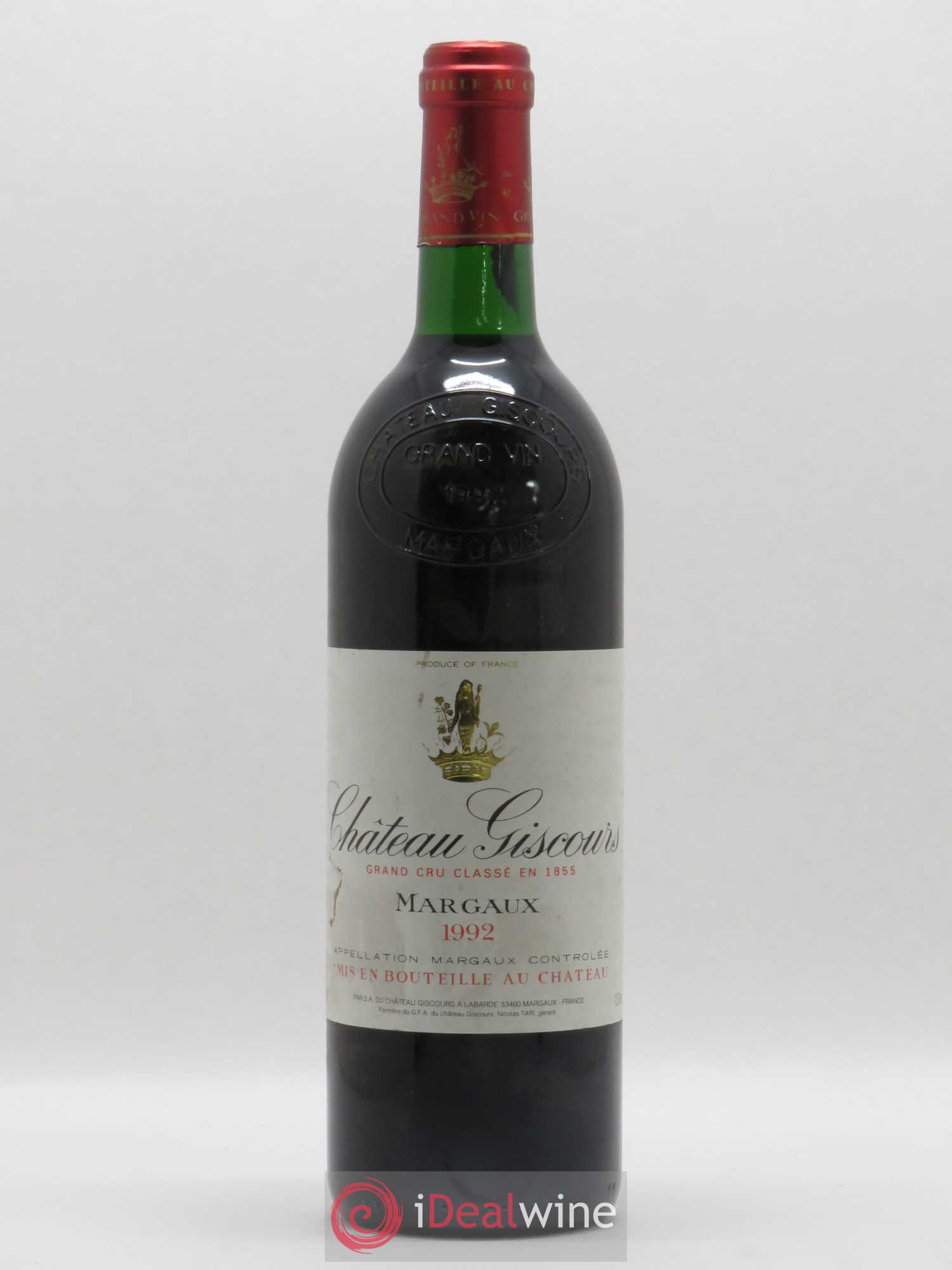 Château Giscours 3ème Grand Cru Classé 1992 - Lot de 1 bouteille - 0