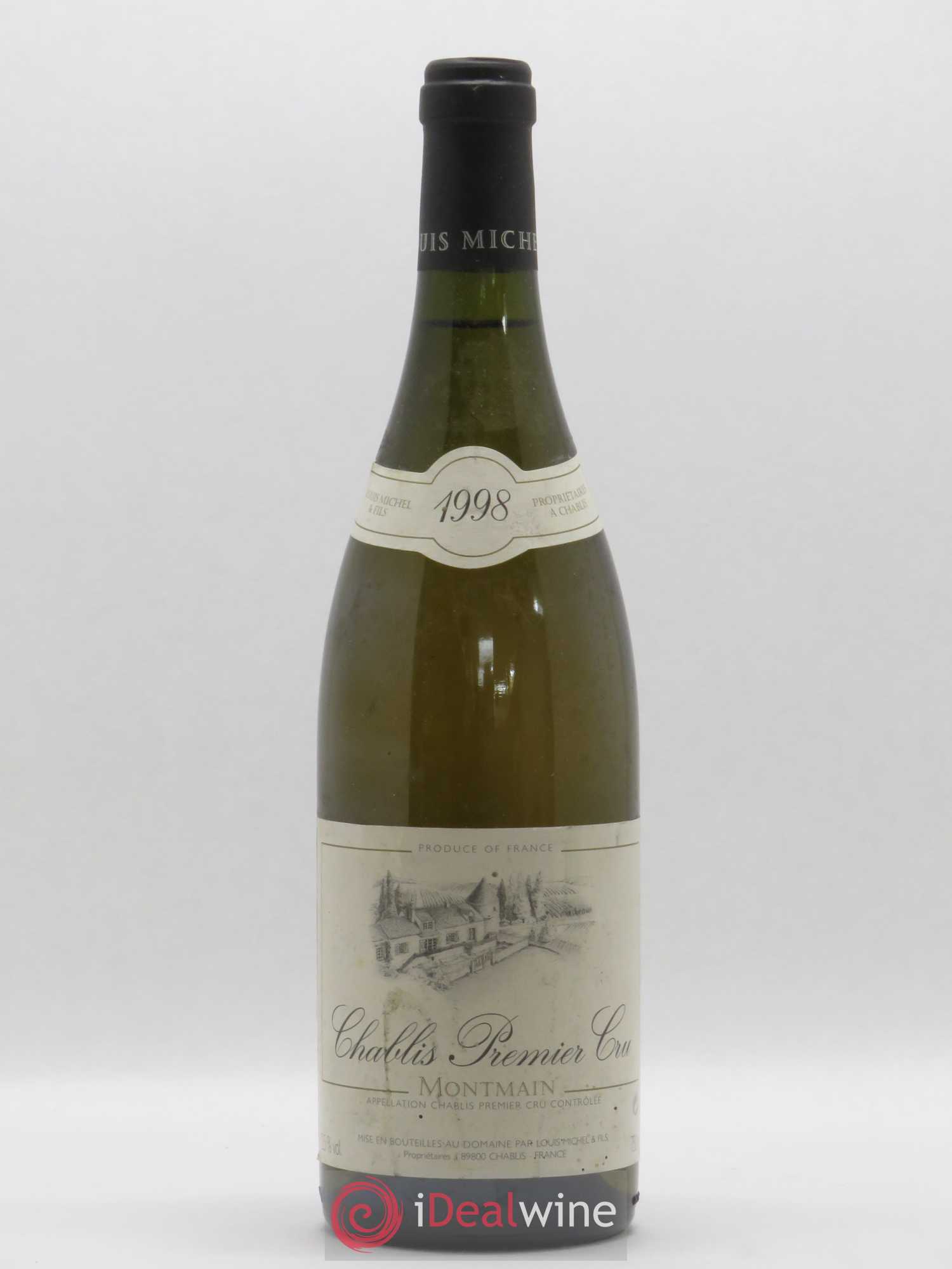 Chablis 1er Cru Montmain Domaine Louis Michel 1998 - Posten von 1 Flasche - 0