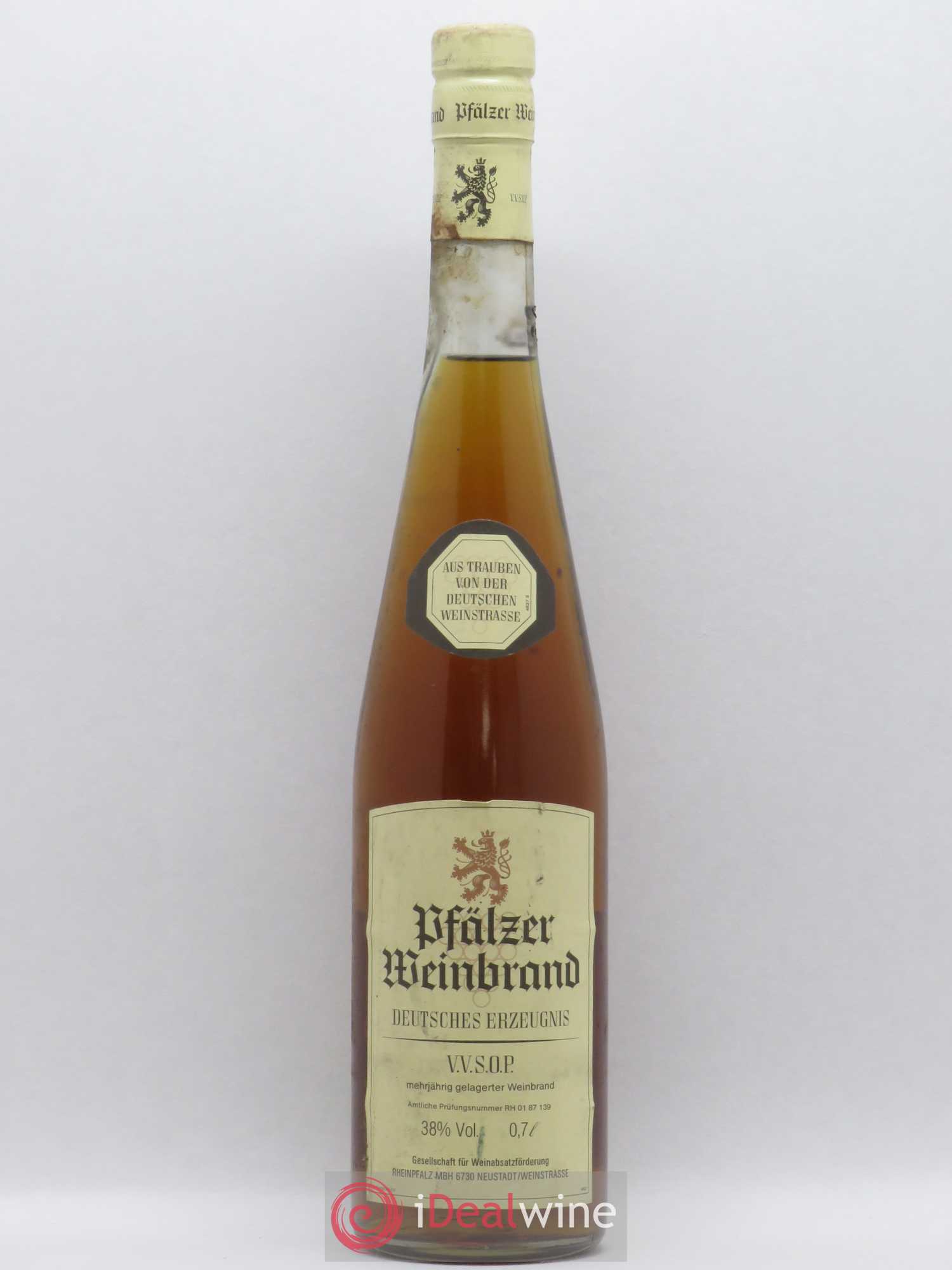 Alcools divers Pfalzer Weinbrand VVSOP Rheinpfalz Neustadt - Posten von 1 Flasche - 0
