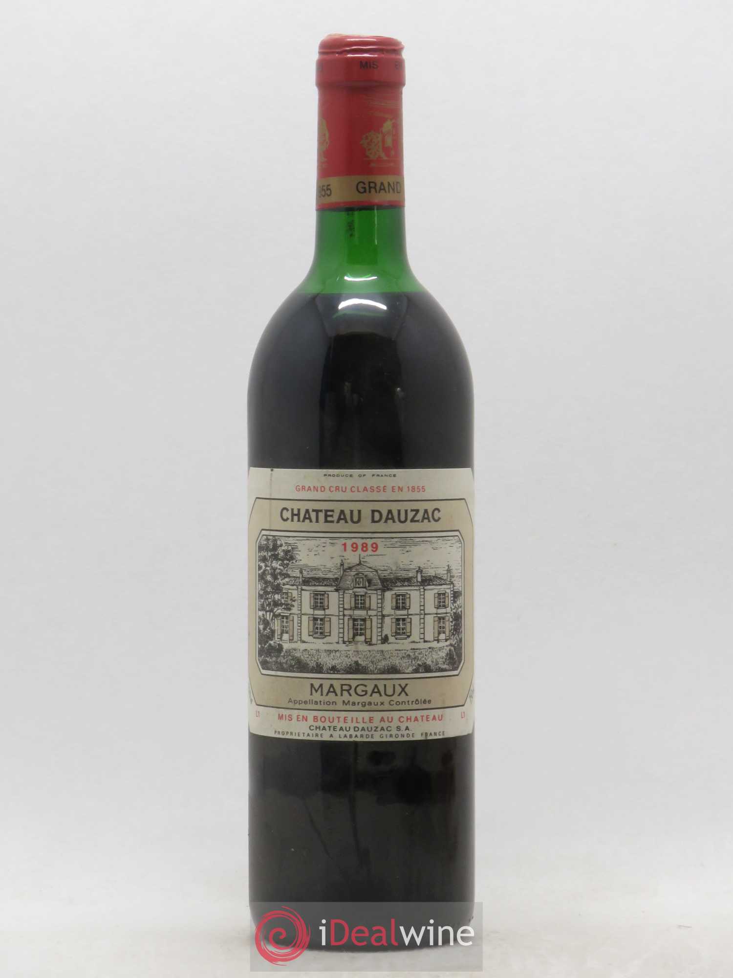 Château Dauzac 5ème Grand Cru Classé 1989 - Lot de 1 bouteille - 0