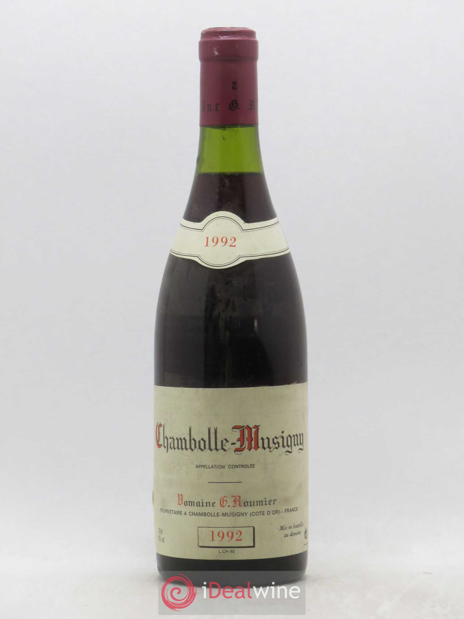 Chambolle-Musigny Georges Roumier (Domaine) 1992 - Lot de 1 bouteille - 0