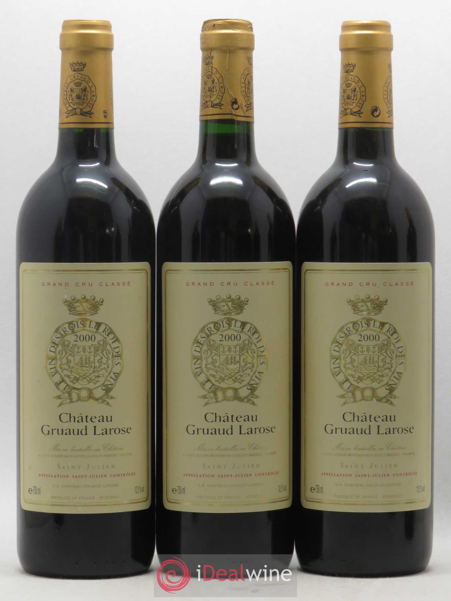 Château Gruaud Larose 2ème Grand Cru Classé 2000 - Lot de 6 bouteilles - 1