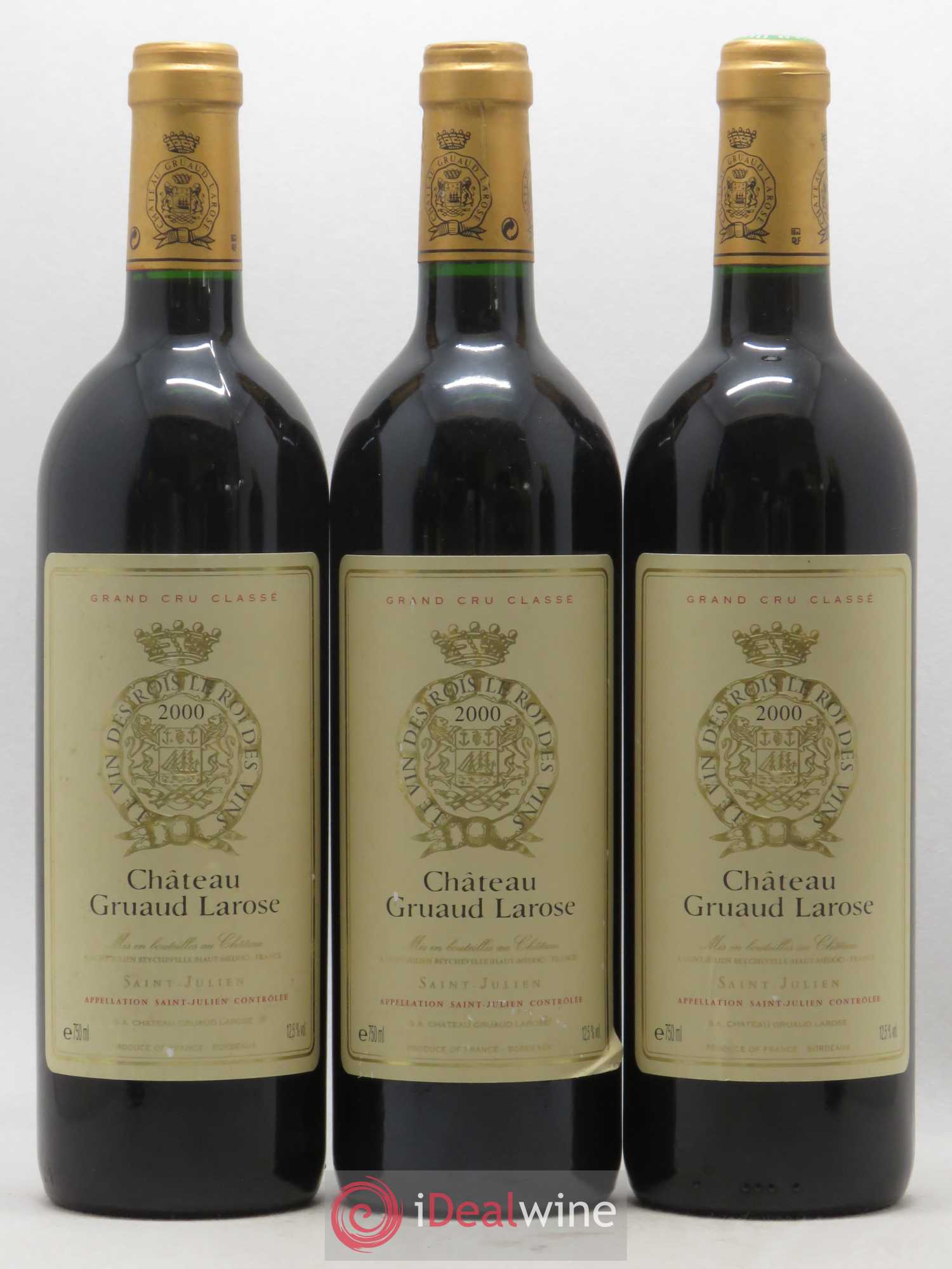 Château Gruaud Larose 2ème Grand Cru Classé 2000 - Lot de 6 bouteilles - 2
