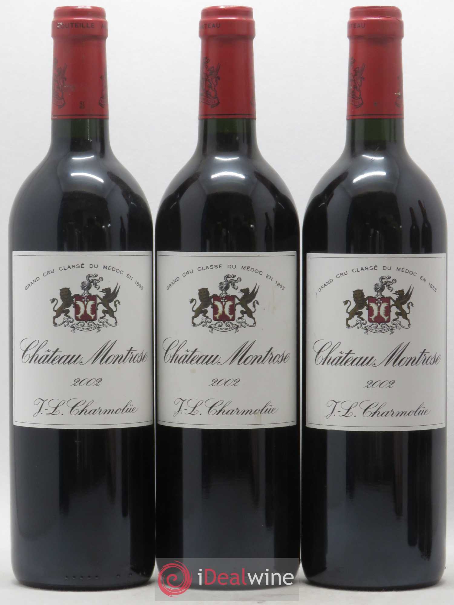 Château Montrose 2ème Grand Cru Classé 2002 - Lot de 6 bouteilles - 1