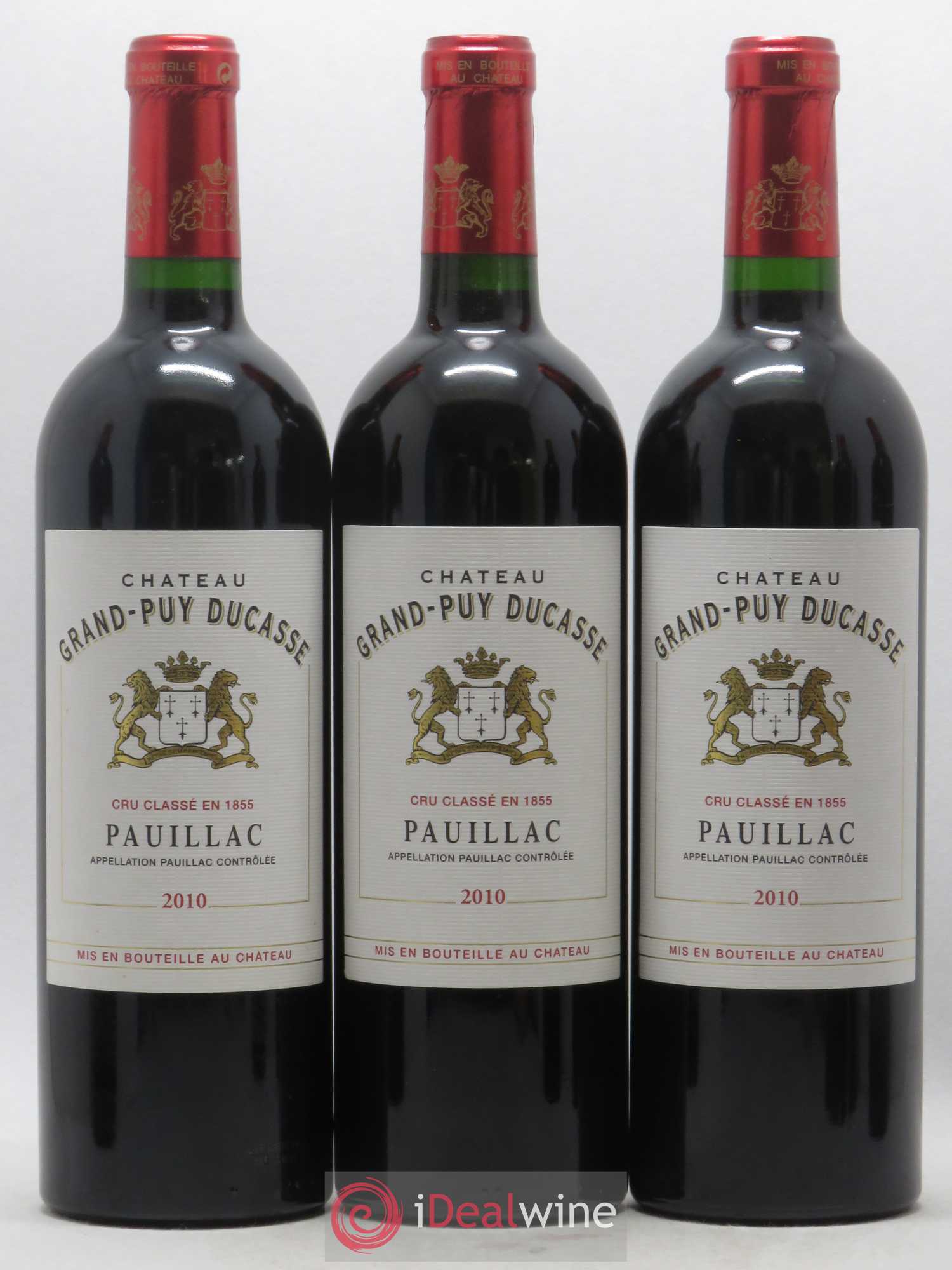 Château Grand Puy Ducasse 5ème Grand Cru Classé 2010 - Lot de 6 bouteilles - 1