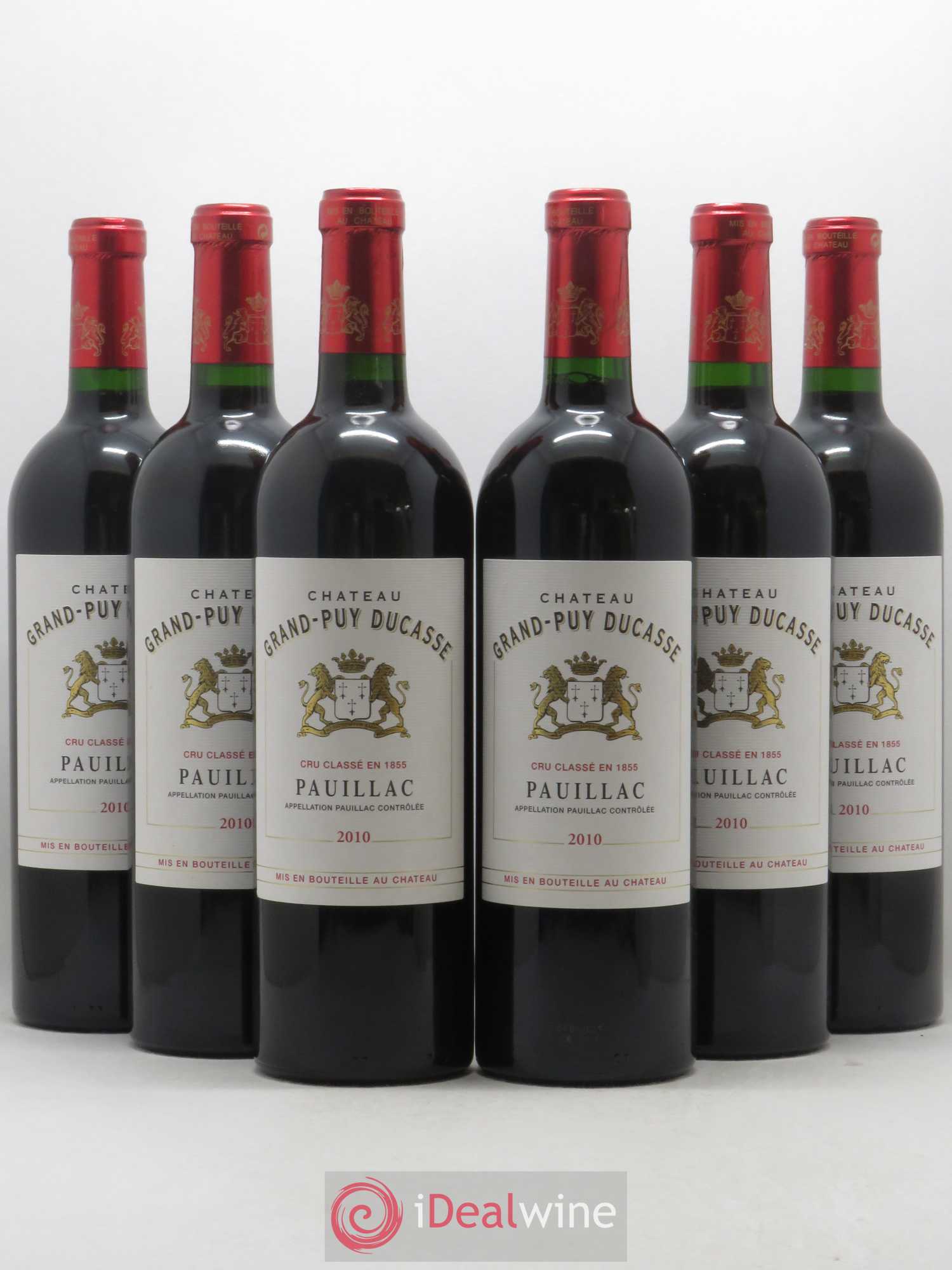Château Grand Puy Ducasse 5ème Grand Cru Classé 2010 - Lot de 6 bouteilles - 0