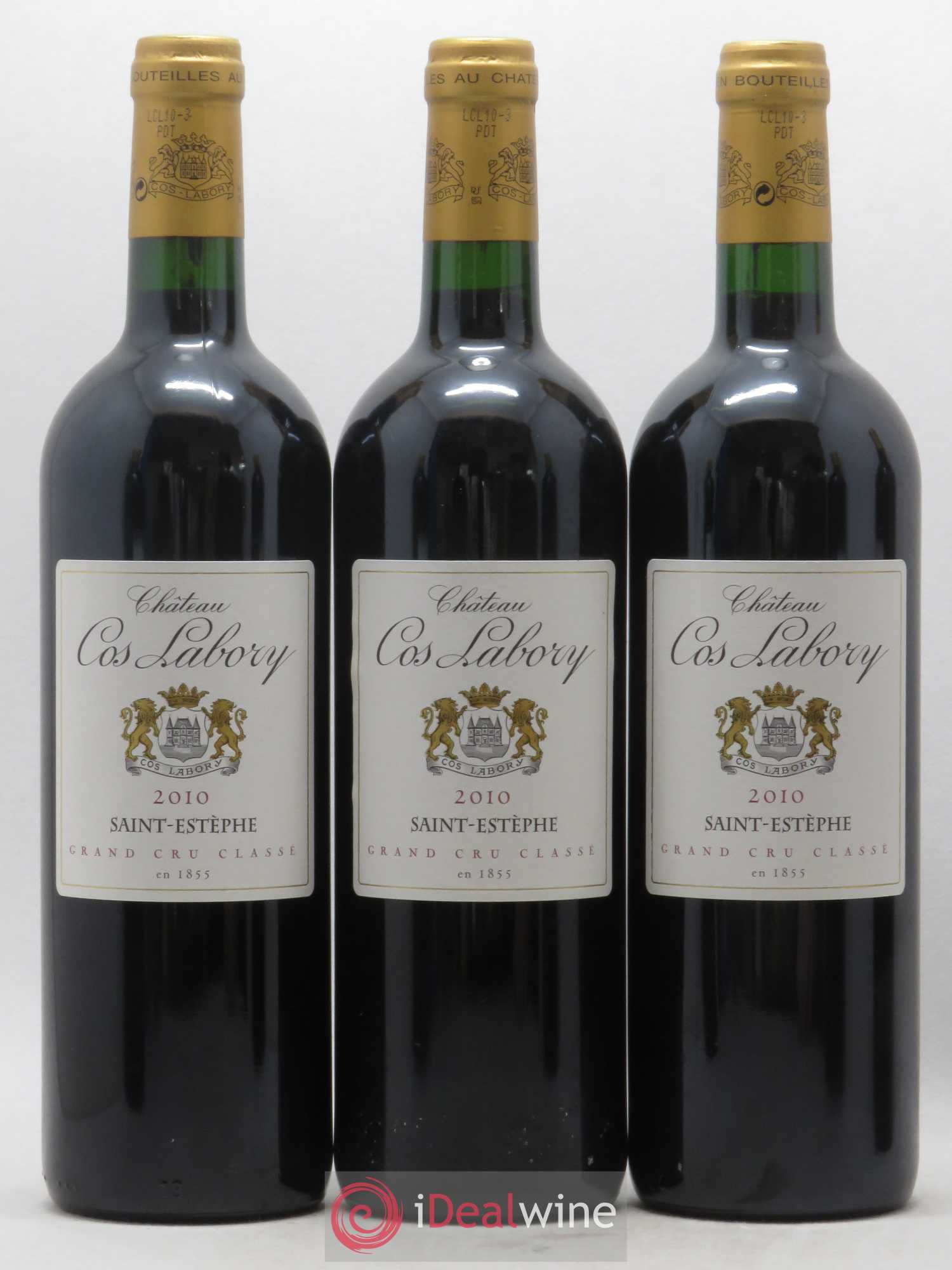 Château Cos Labory 5ème Grand Cru Classé 2010 - Lot de 6 bouteilles - 1