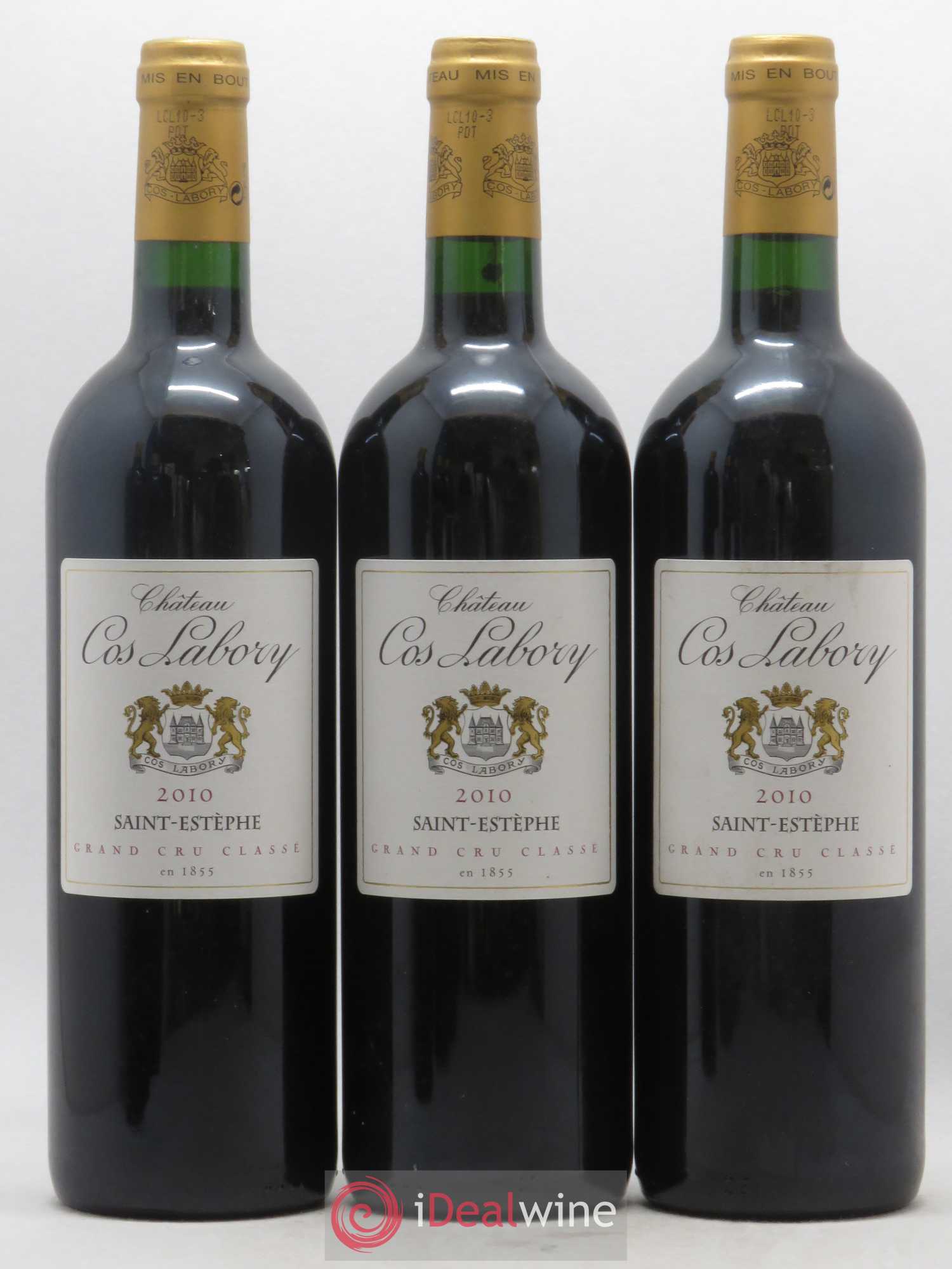 Château Cos Labory 5ème Grand Cru Classé 2010 - Lot de 6 bouteilles - 2