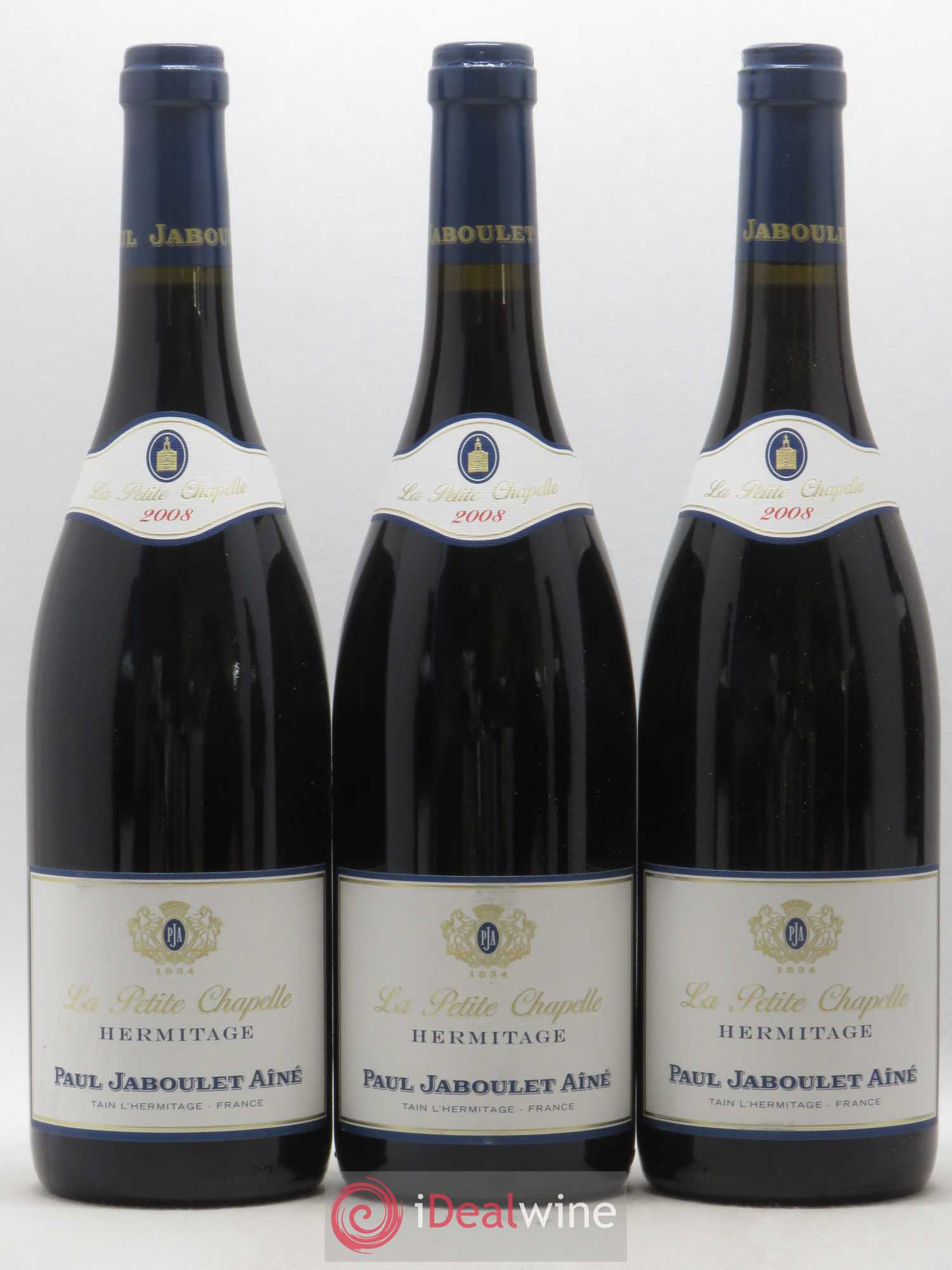 Hermitage La Petite Chapelle Paul Jaboulet Ainé 2008 - Lot de 6 bouteilles - 1