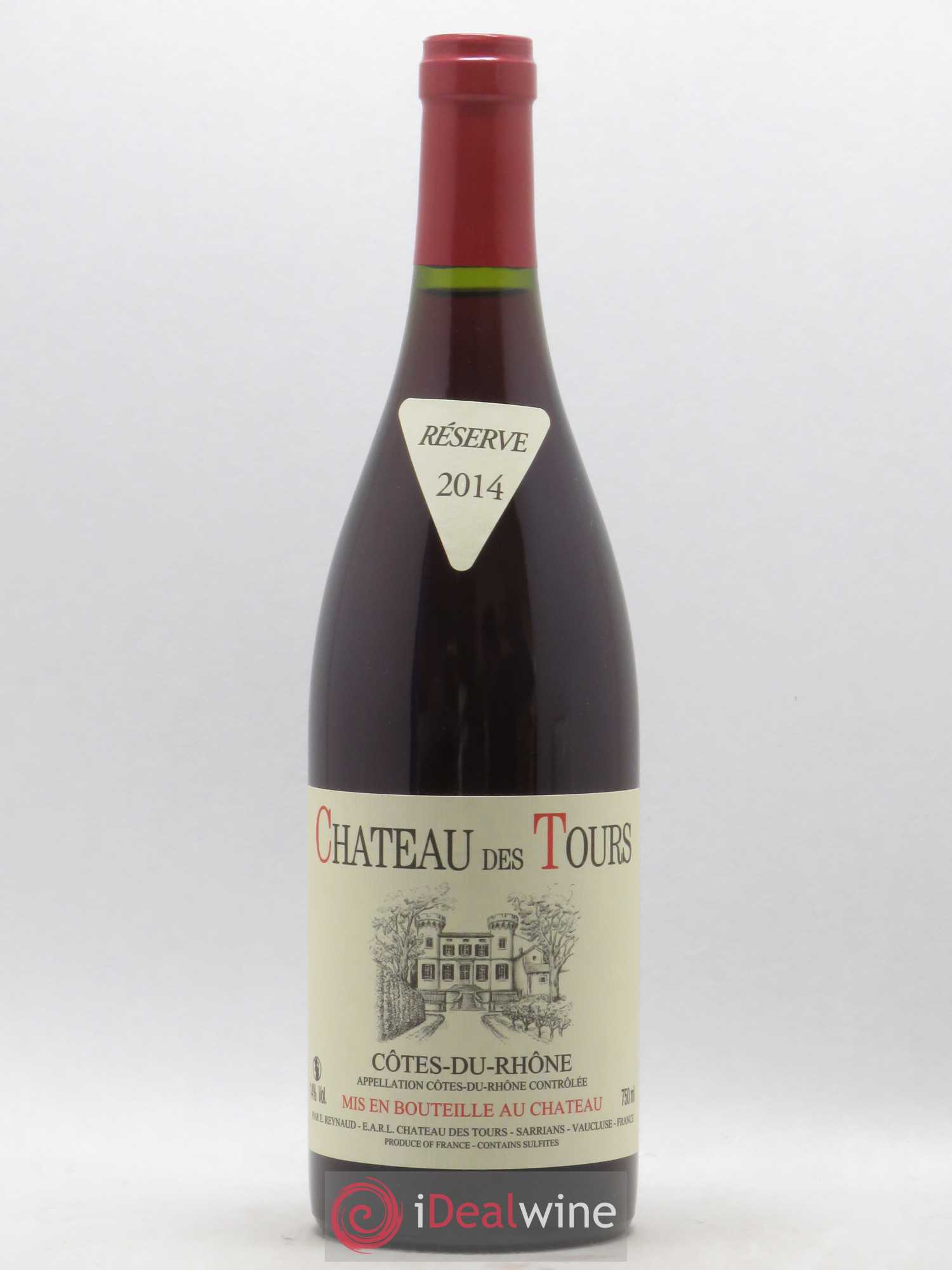 Côtes-du-Rhône Château des Tours Emmanuel Reynaud 2014 - Lot de 1 bouteille - 0