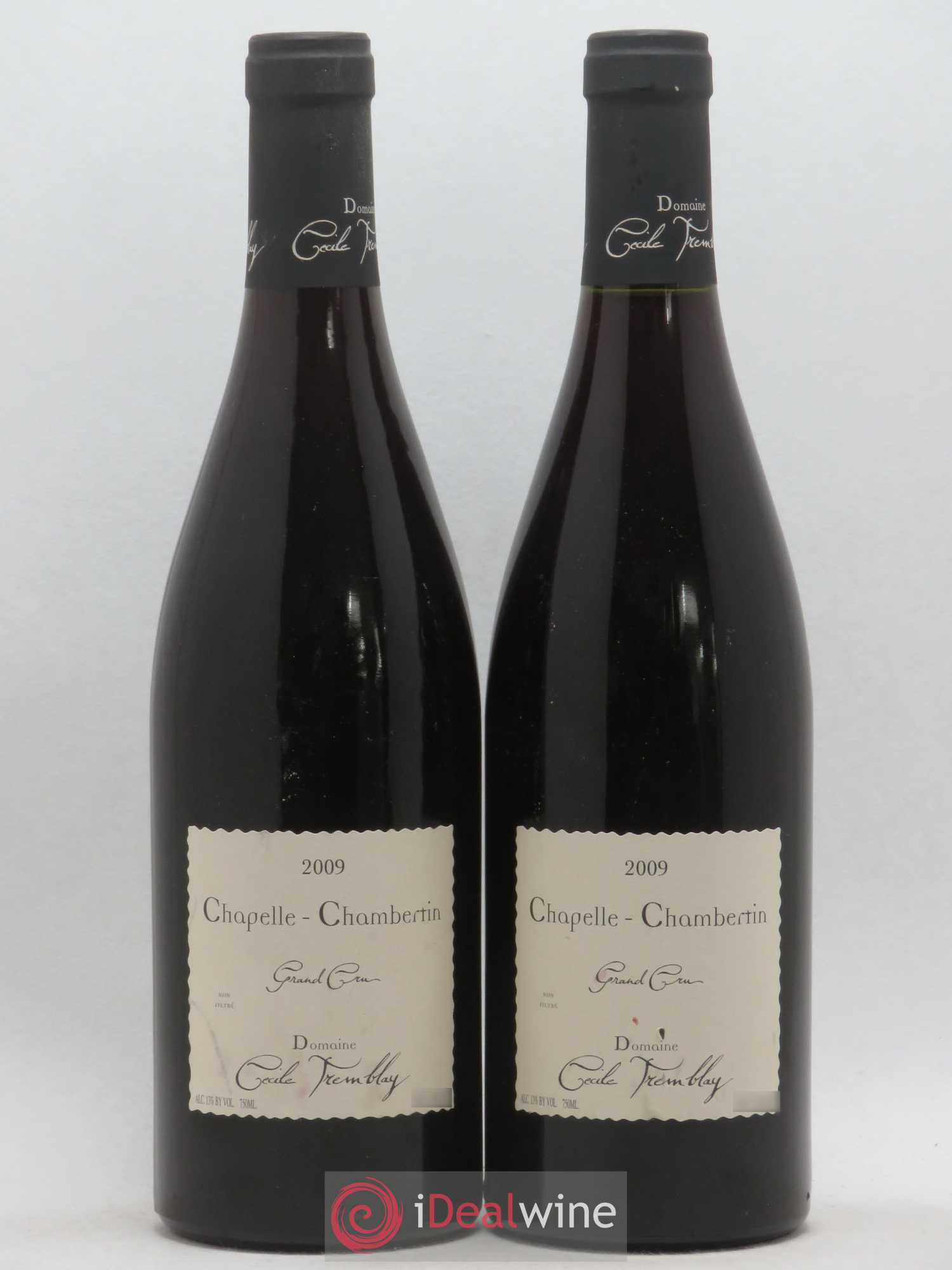 Chapelle-Chambertin Grand Cru Cécile Tremblay 2009 - Lot de 2 bouteilles - 0
