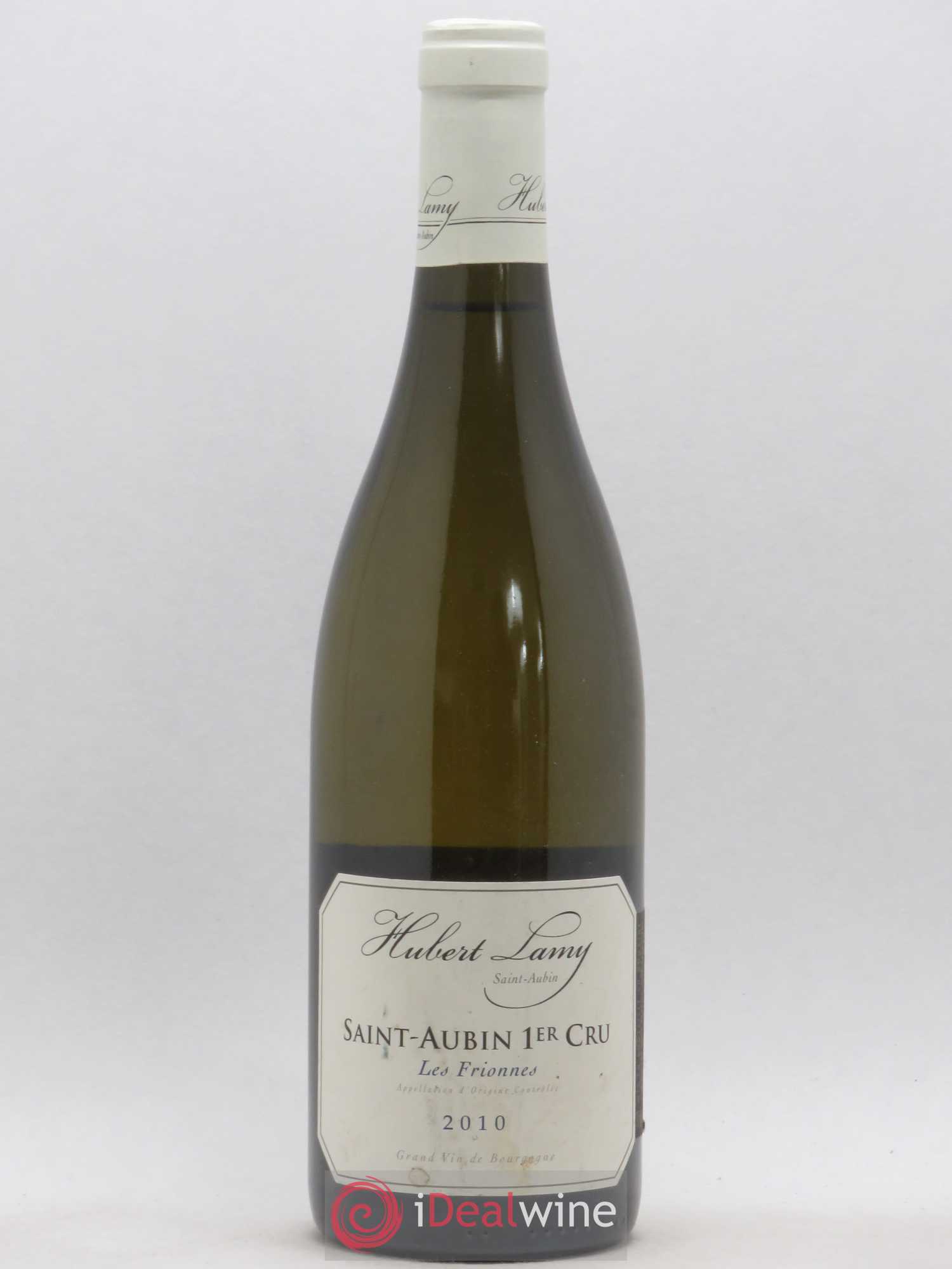 Saint-Aubin 1er Cru Les Frionnes Hubert Lamy 2010 - Lot de 1 bouteille - 0