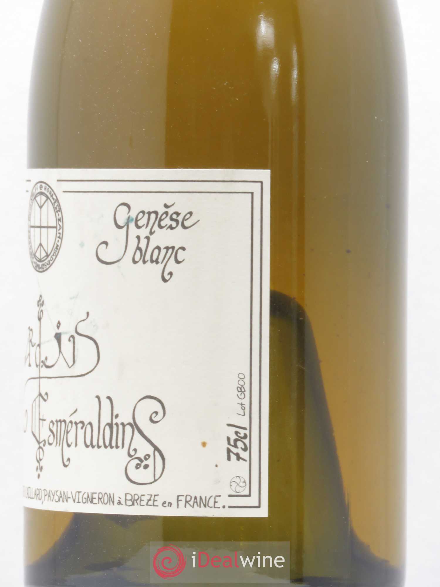 Vin de France Génèse Xavier Caillard - Les Jardins Esmeraldins (sans prix de réserve) 2000 - Lot de 2 bouteilles - 2