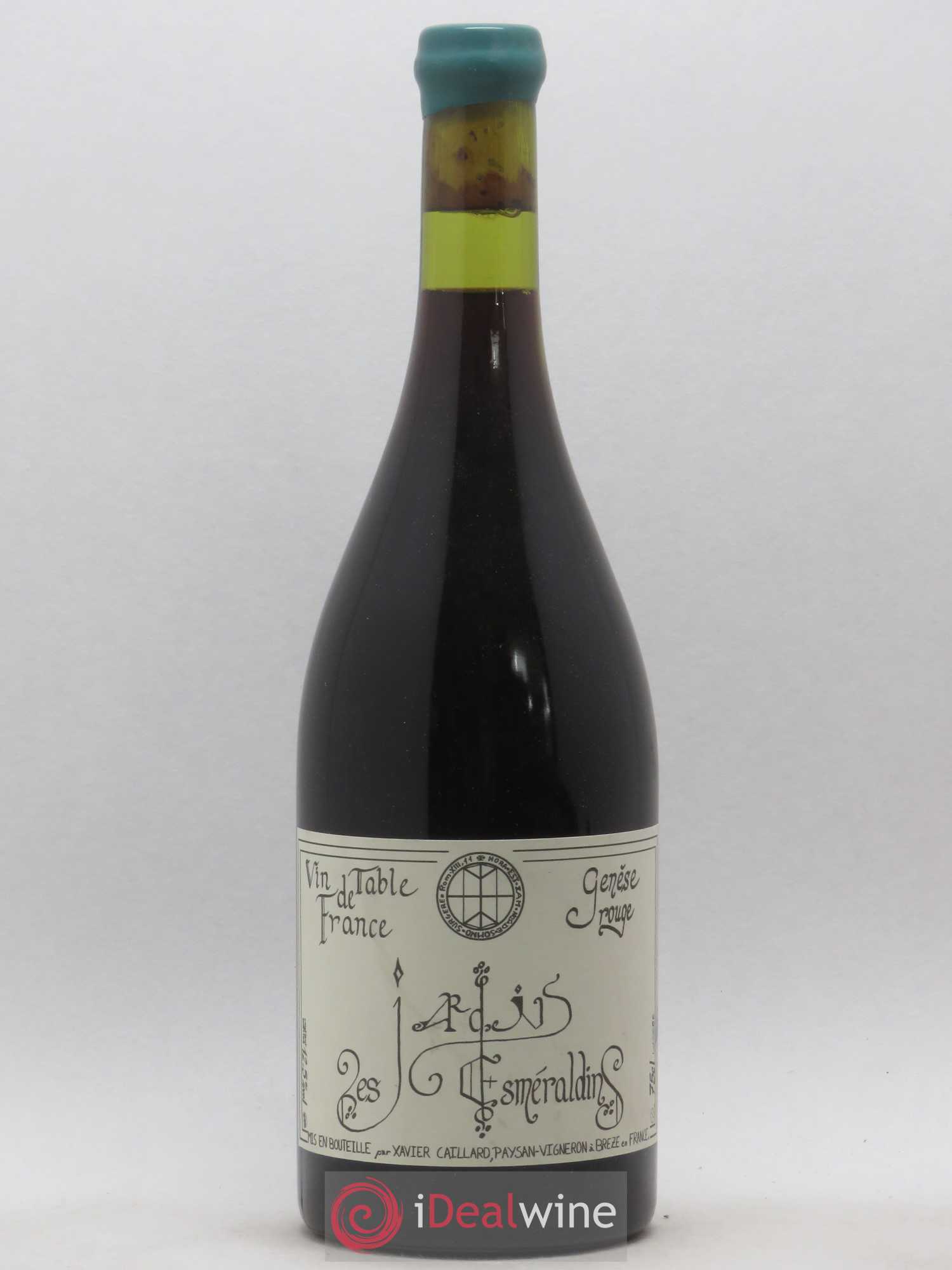 Vin de France Génèse Xavier Caillard - Les Jardins Esmeraldins 2006 - Lot de 1 bouteille - 0