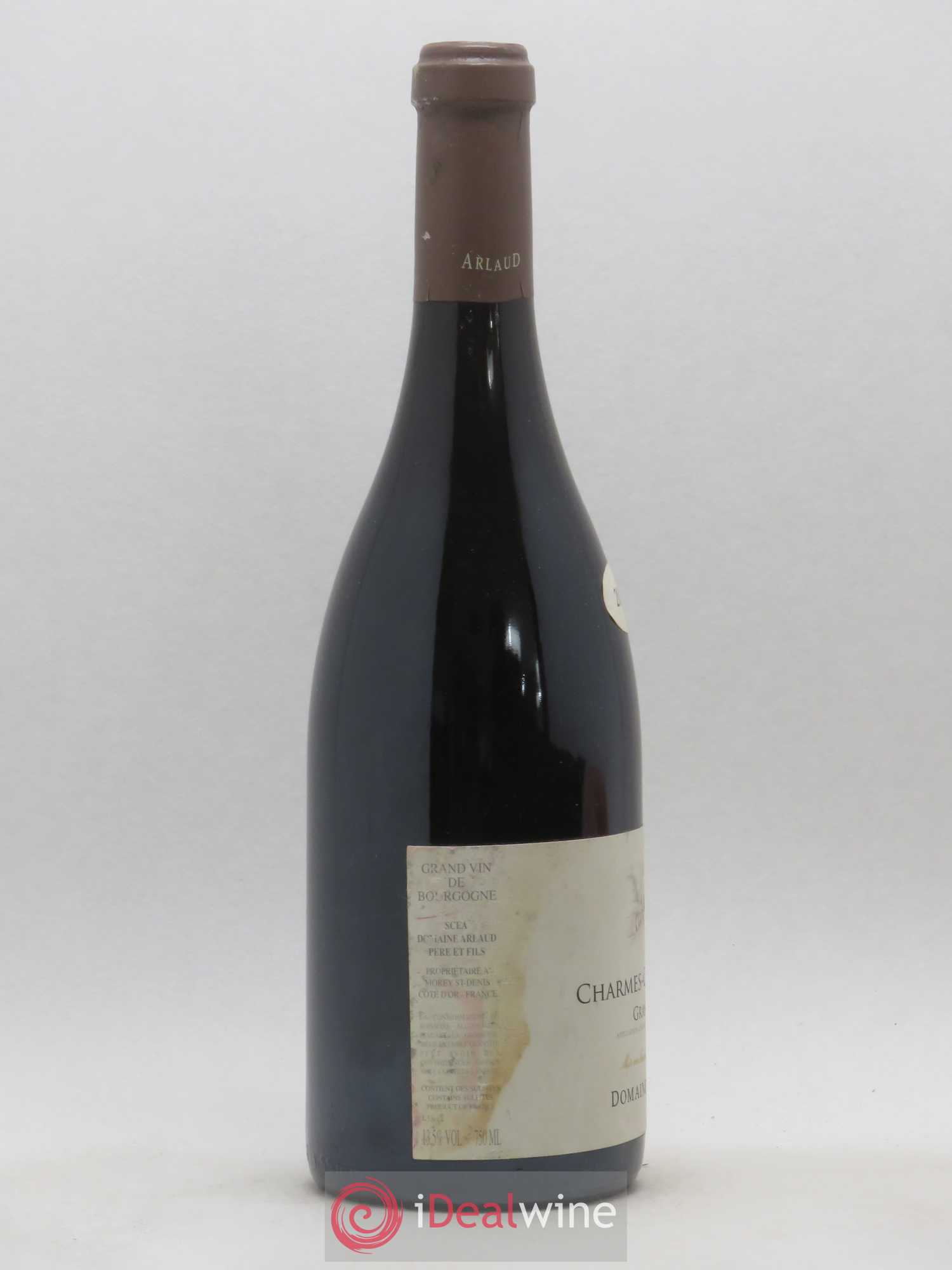 Charmes-Chambertin Grand Cru Arlaud 2009 - Lot de 1 bouteille - 1