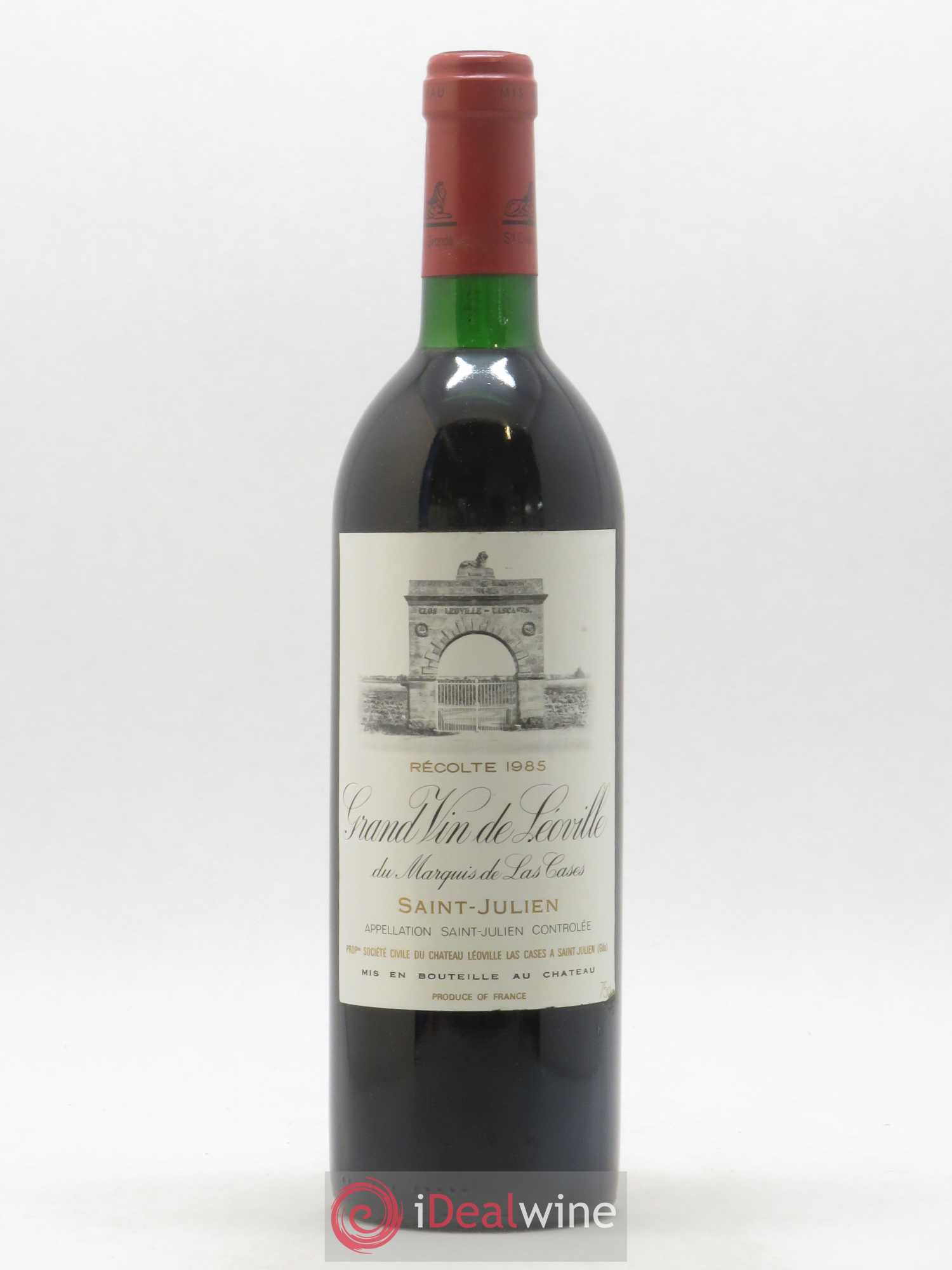 Château Léoville Las Cases 2ème Grand Cru Classé 1985 - Lot de 1 bouteille - 0