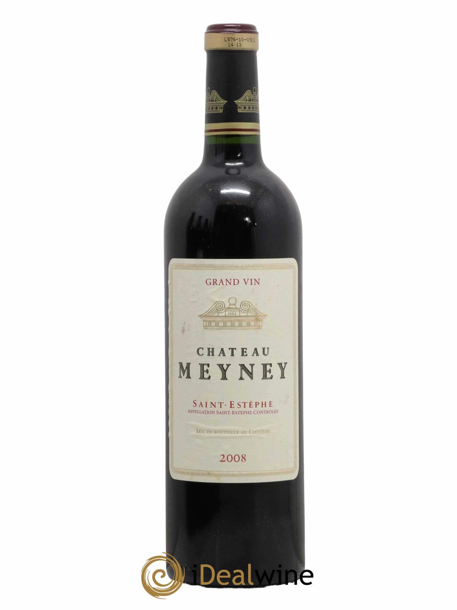 Château Meyney 2008 - Lot de 1 bouteille - 0