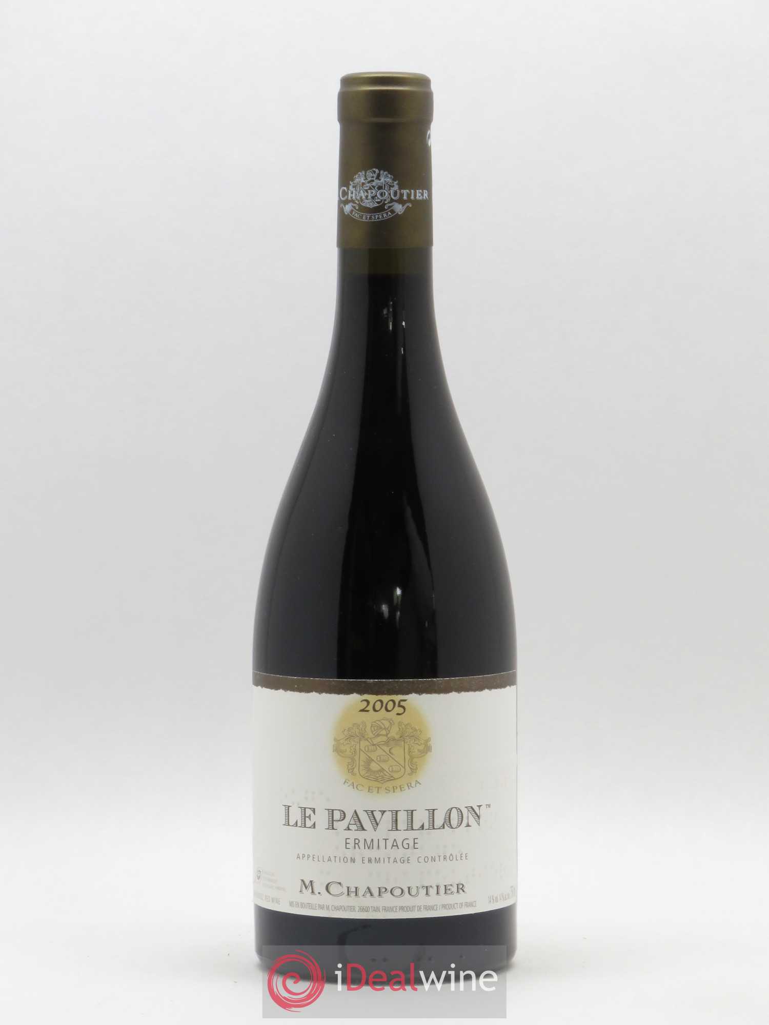 Hermitage Ermitage Le Pavillon Chapoutier 2005 - Lot de 1 bouteille - 0