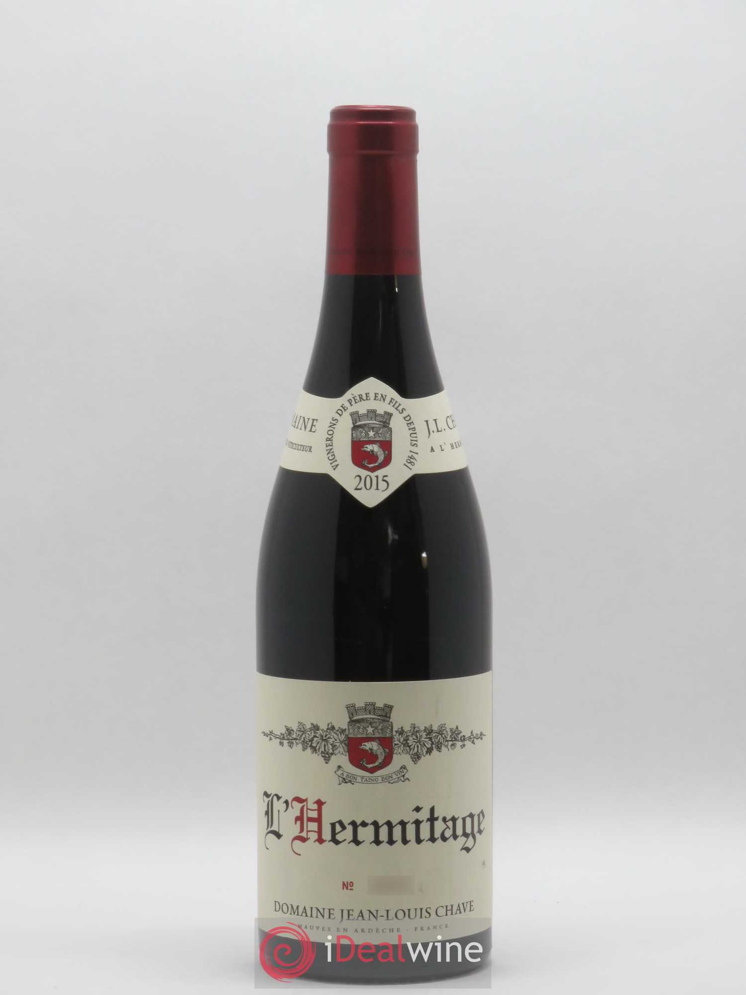 Hermitage Jean-Louis Chave 2015 - Lot de 1 bouteille - 0
