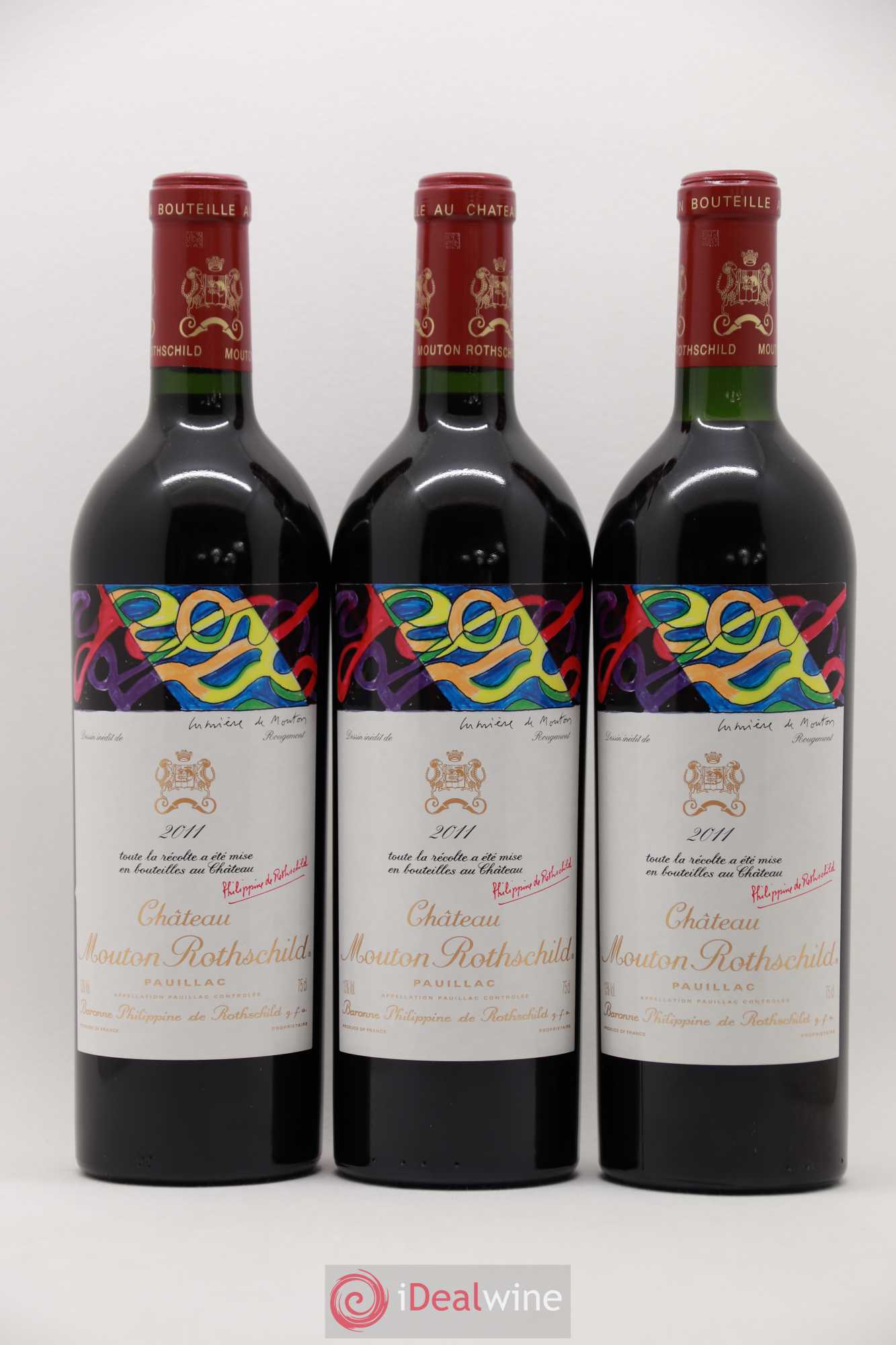 Château Mouton Rothschild 1er Grand Cru Classé 2011 - Lot de 6 bouteilles - 2