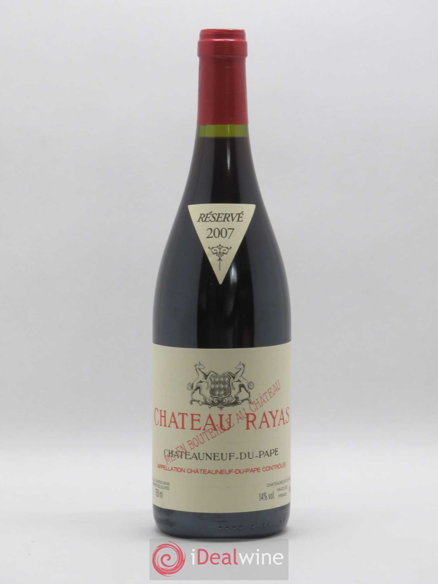 Châteauneuf-du-Pape Château Rayas Emmanuel Reynaud 2007 - Lot de 1 bouteille - 0