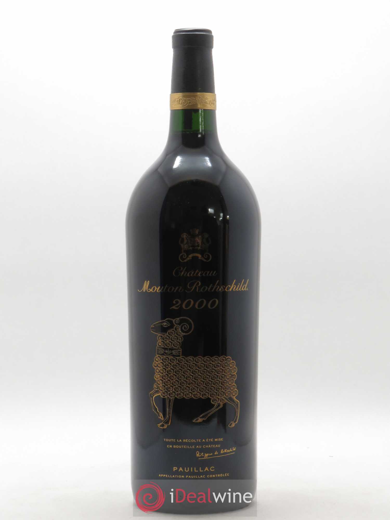 Château Mouton Rothschild 1er Grand Cru Classé 2000 - Lot de 1 magnum - 0