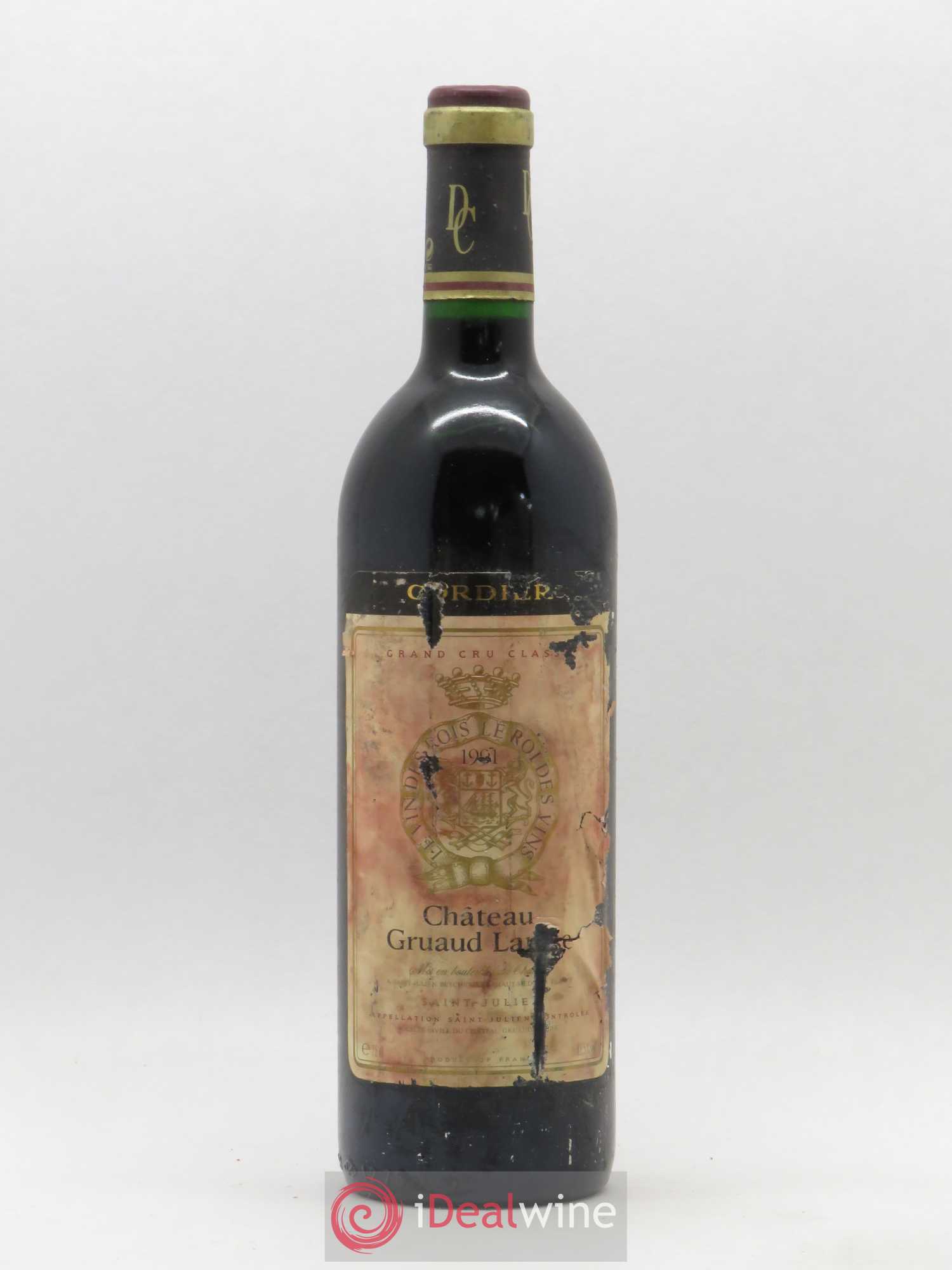 Château Gruaud Larose 2ème Grand Cru Classé 1991 - Lot de 1 bouteille - 0