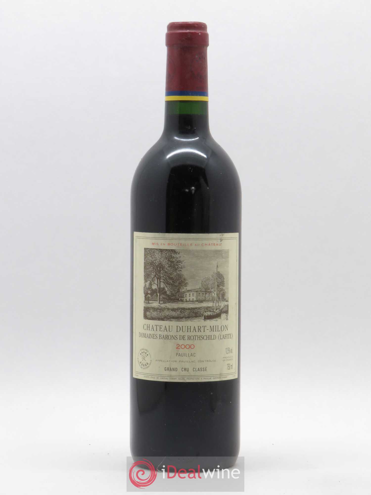 Château Duhart-Milon 4ème Grand Cru Classé 2000 - Lot de 1 bouteille - 0
