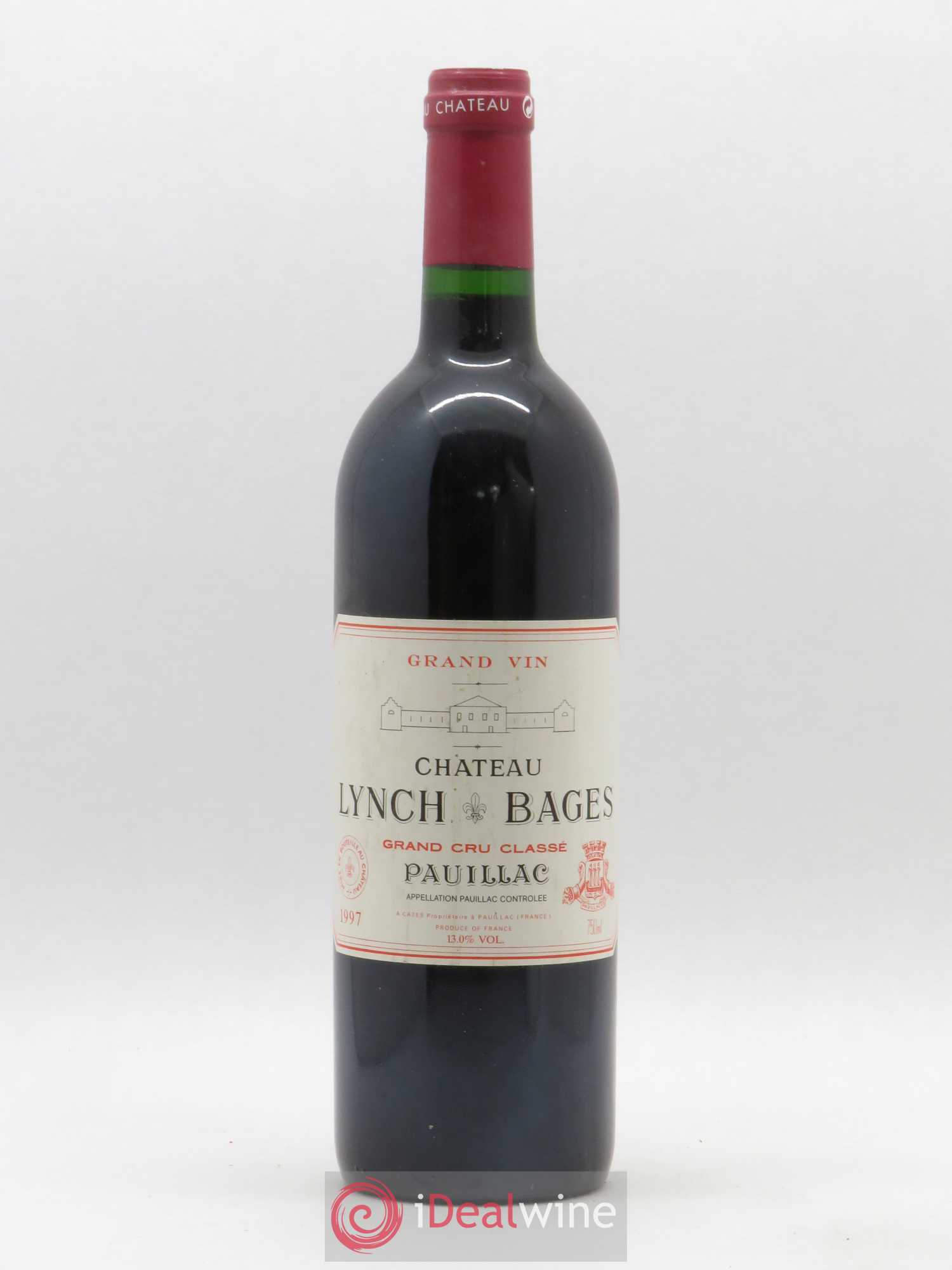 Château Lynch Bages 5ème Grand Cru Classé 1997 - Lot de 1 bouteille - 0
