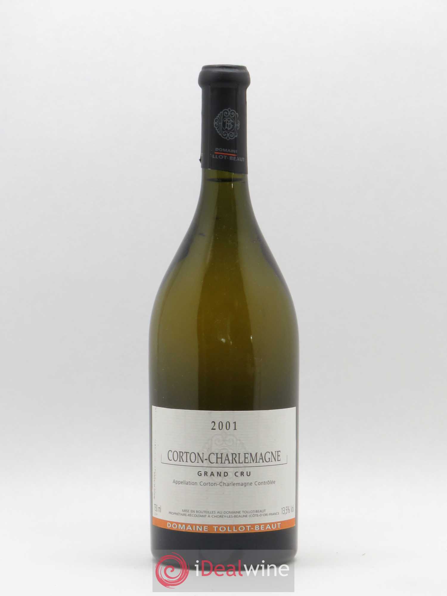 Corton-Charlemagne Grand Cru Tollot Beaut (Domaine) 2001 - Lot de 1 bouteille - 0