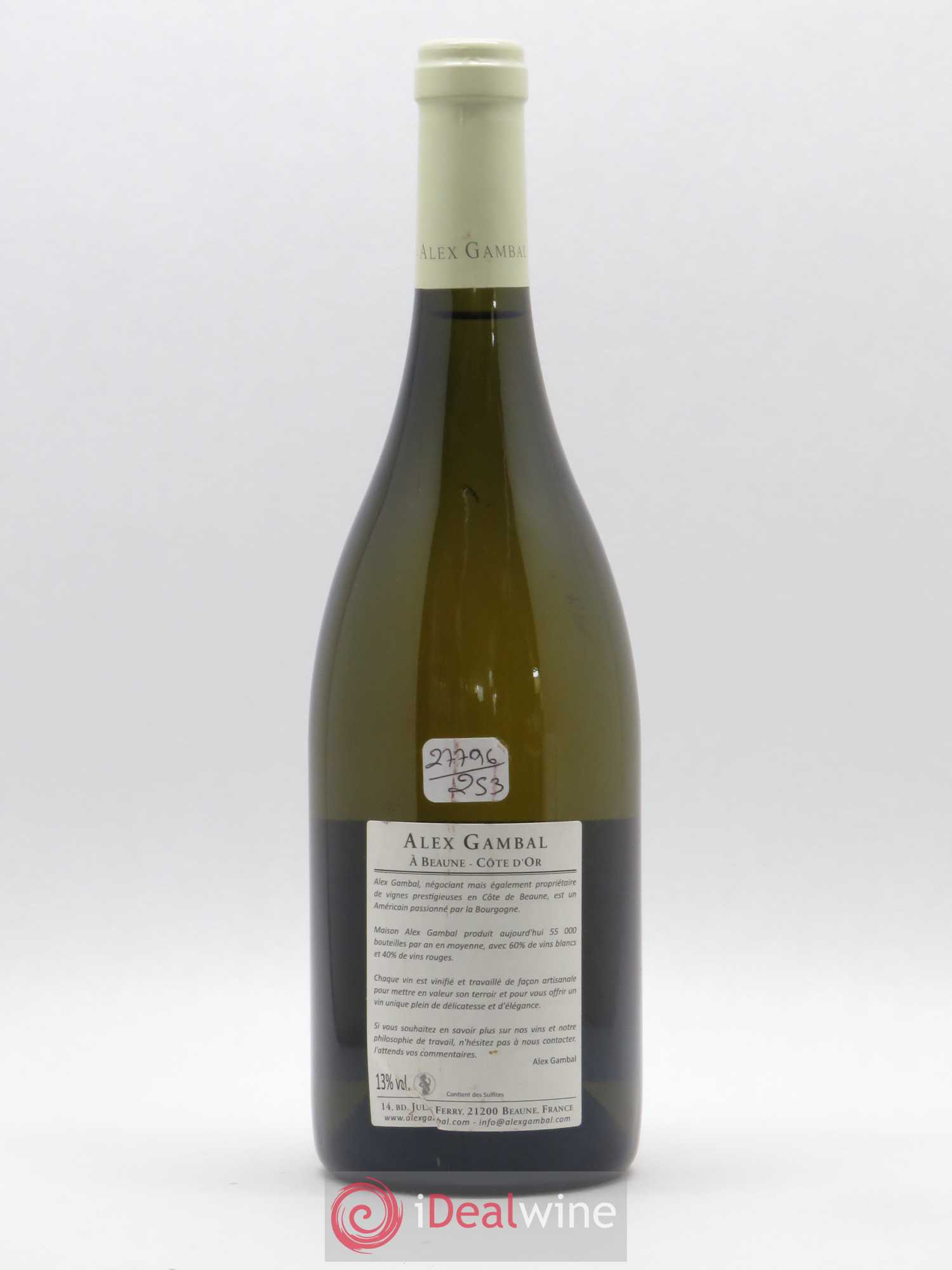 Corton-Charlemagne Grand Cru Alex Gambal 2009 - Lot of 1 bottle - 1