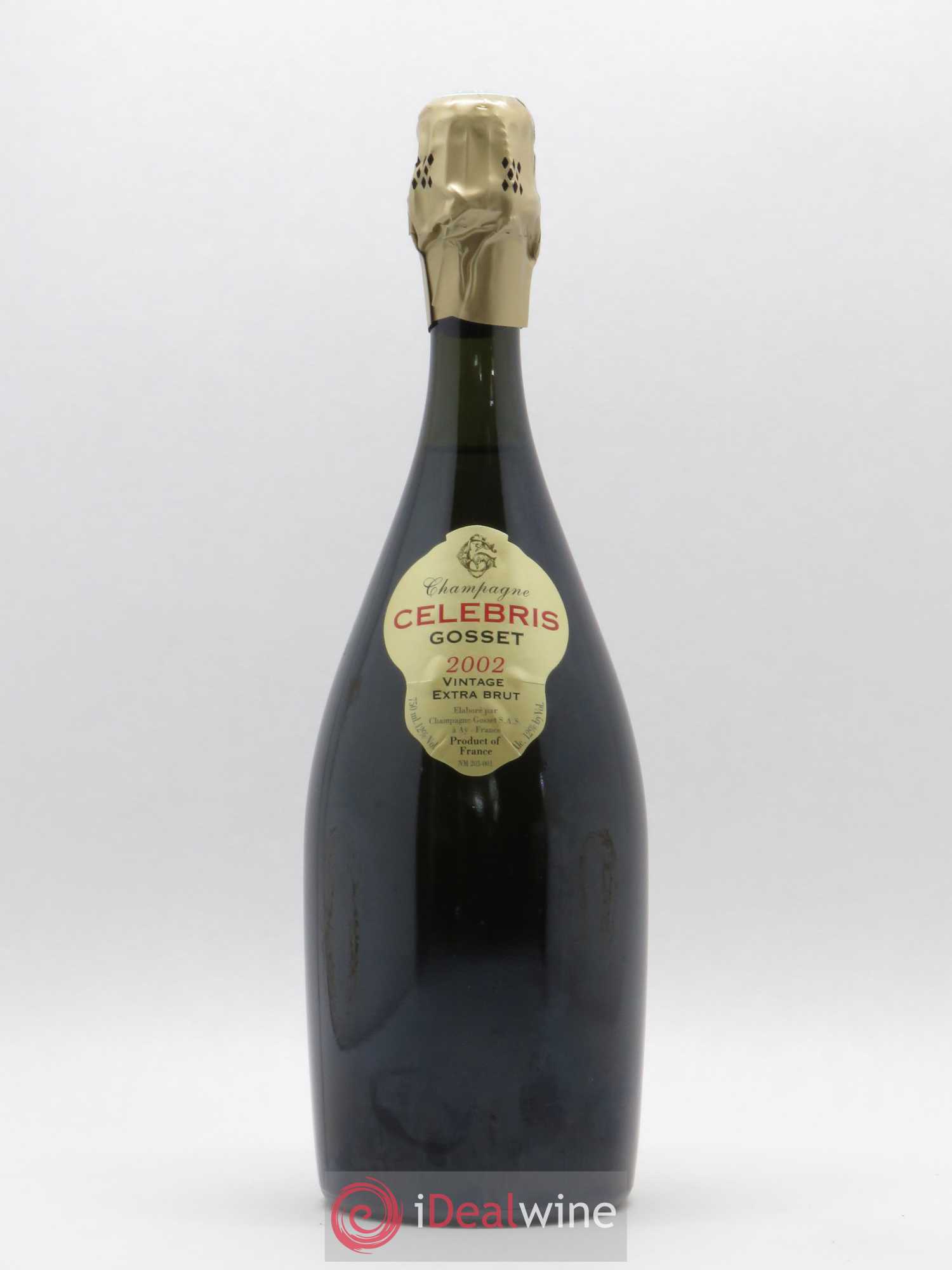 Celebris Gosset 2002 - Lot de 1 bouteille - 0