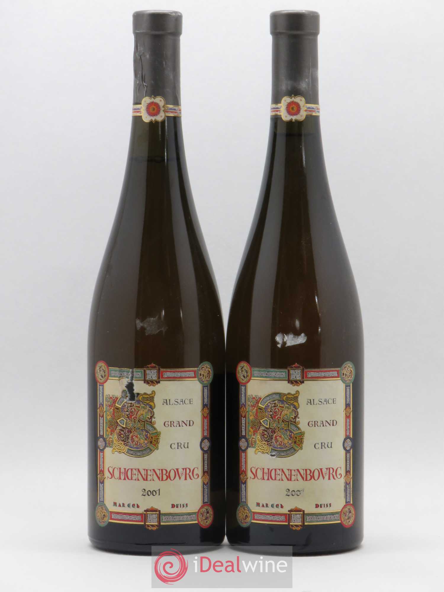 Alsace Grand Cru Schoenenbourg Marcel Deiss (Domaine) 2001 - Lot de 2 bouteilles - 0