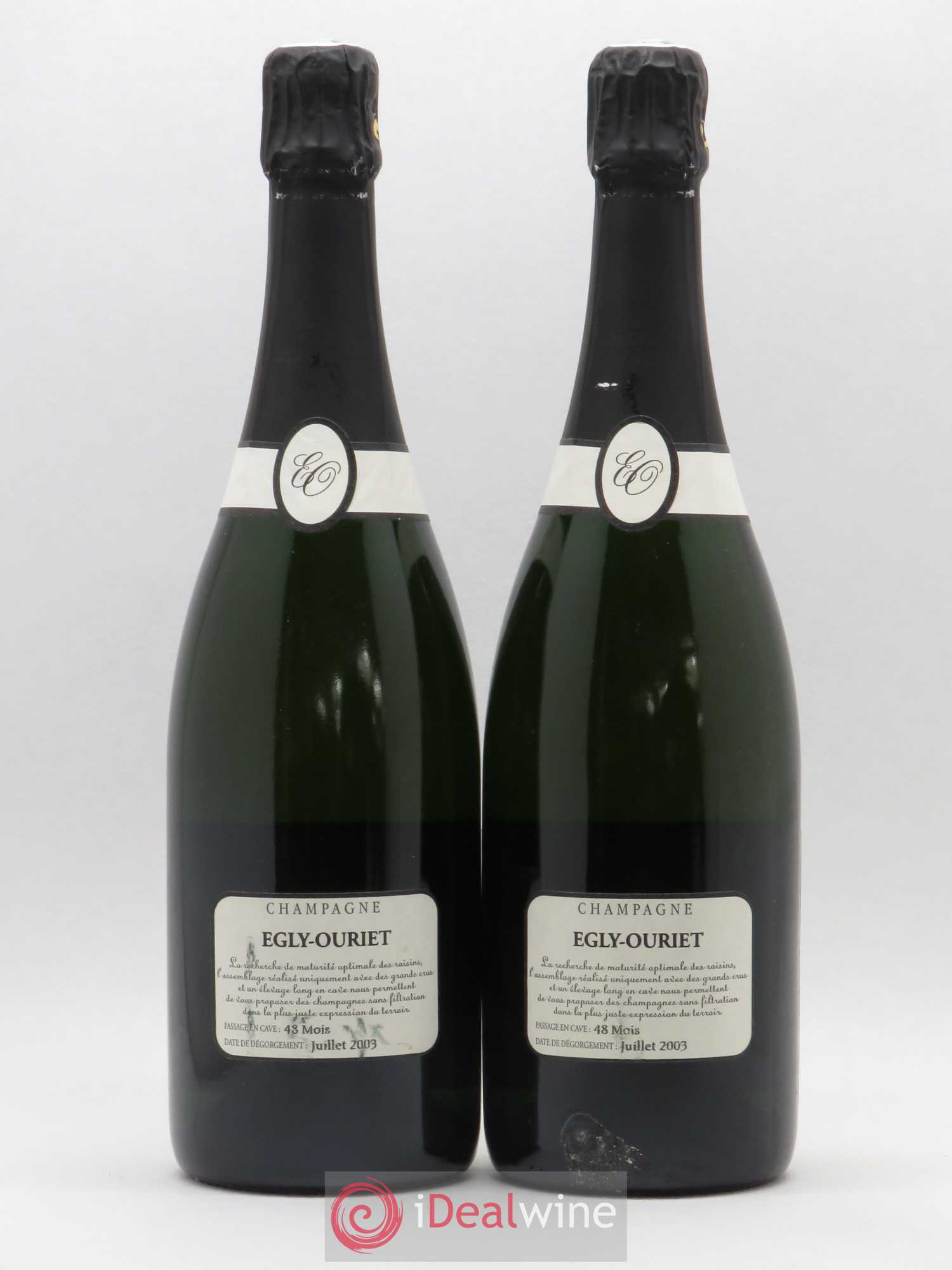 Blanc de Noirs Vieilles Vignes Egly-Ouriet - Lot de 2 bouteilles - 1