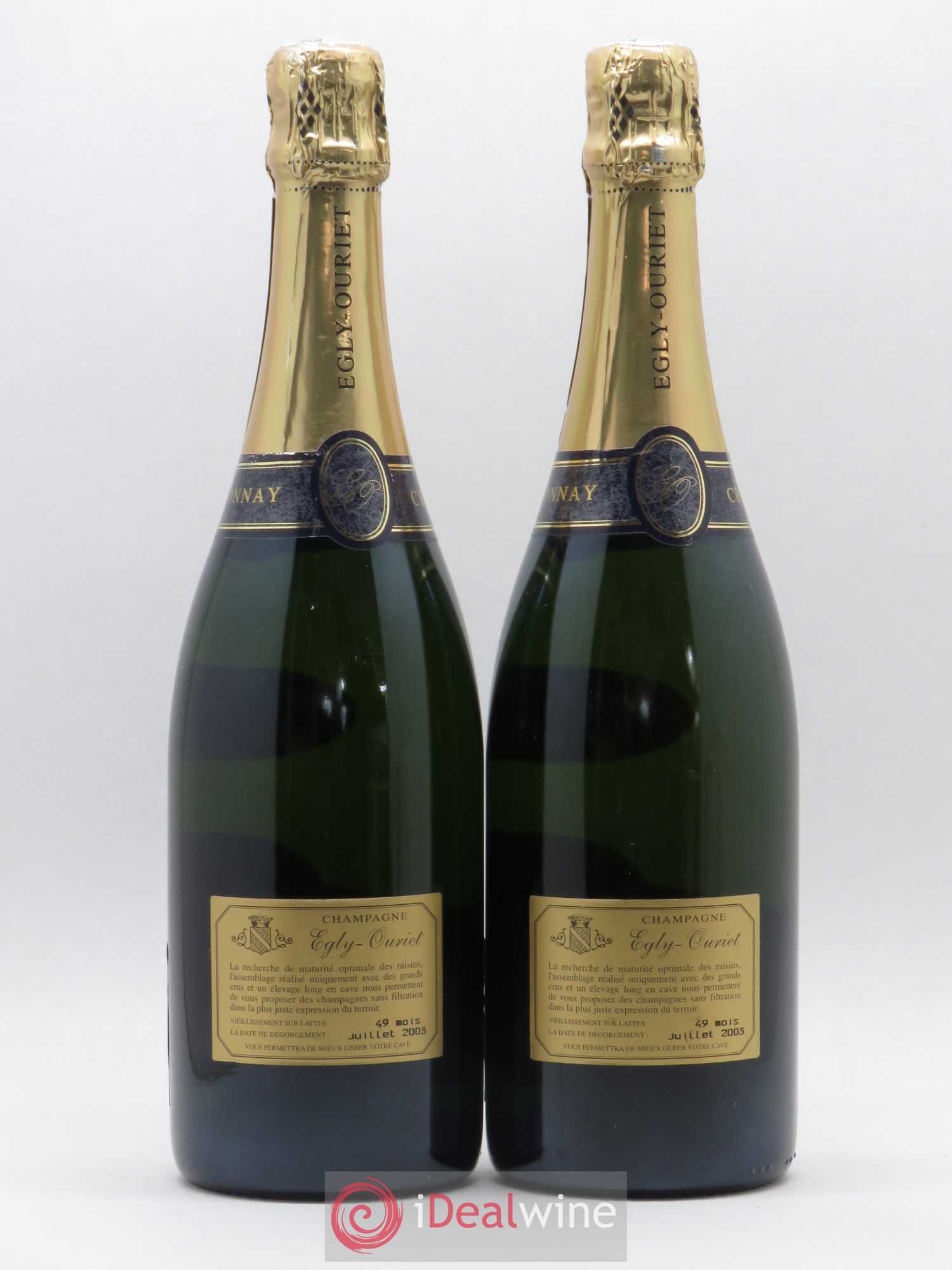 Grand Cru Brut Egly-Ouriet Cuvée Spéciale - Lot de 2 bouteilles - 1