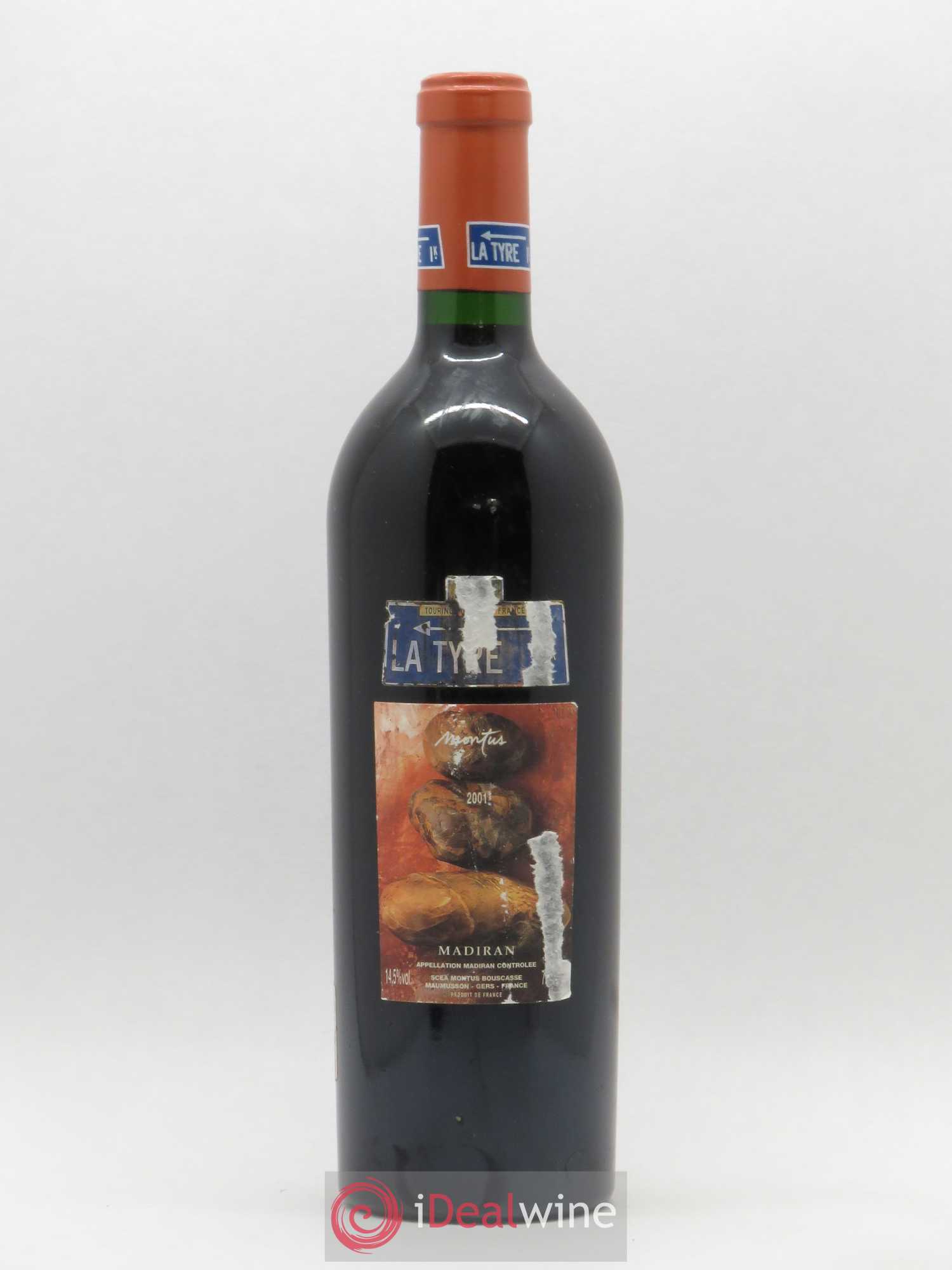Madiran Château Montus-La Tyre Alain Brumont 2001 - Lot de 1 bouteille - 0