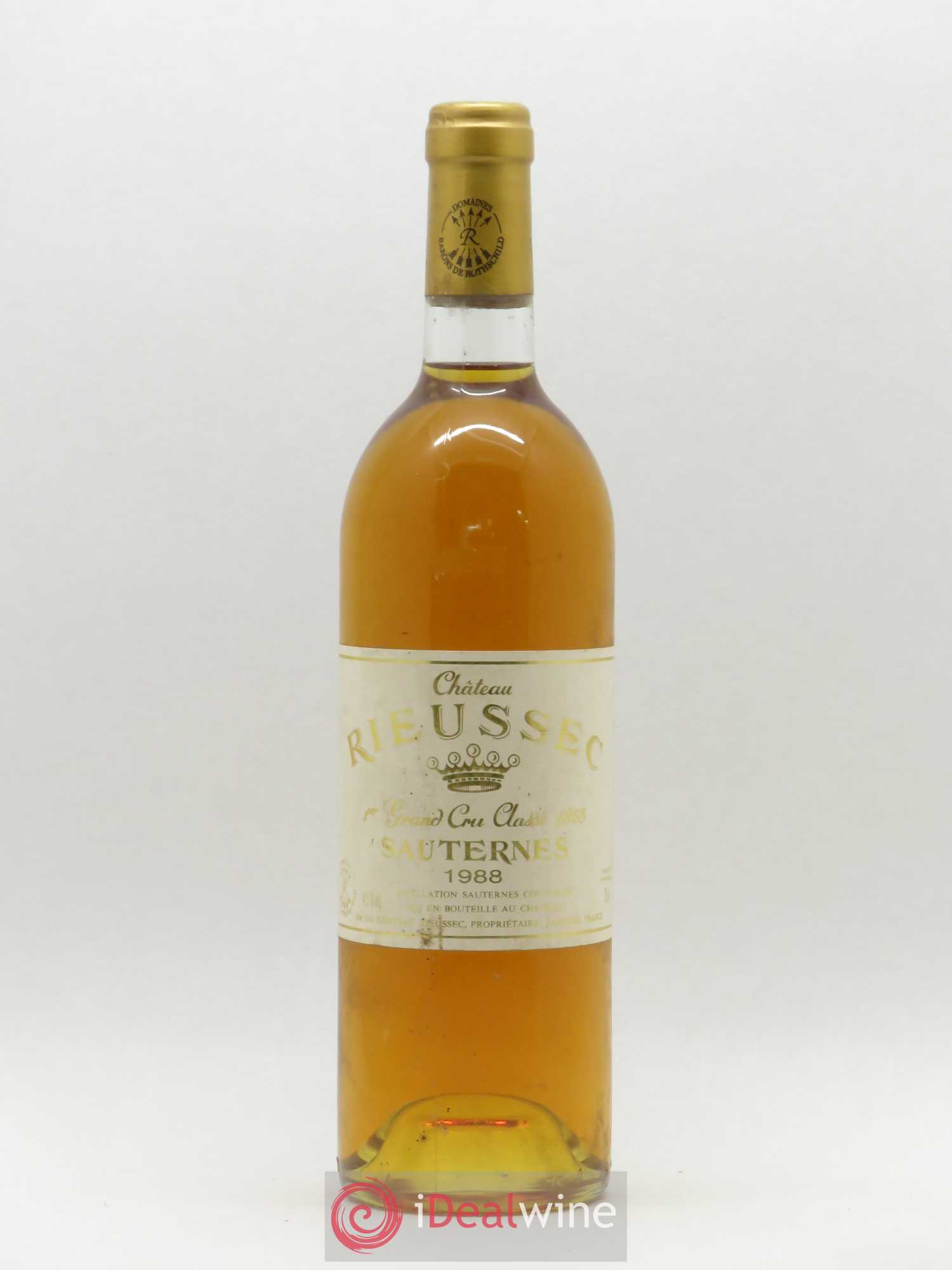 Château Rieussec 1er Grand Cru Classé 1988 - Posten von 1 Flasche - 0