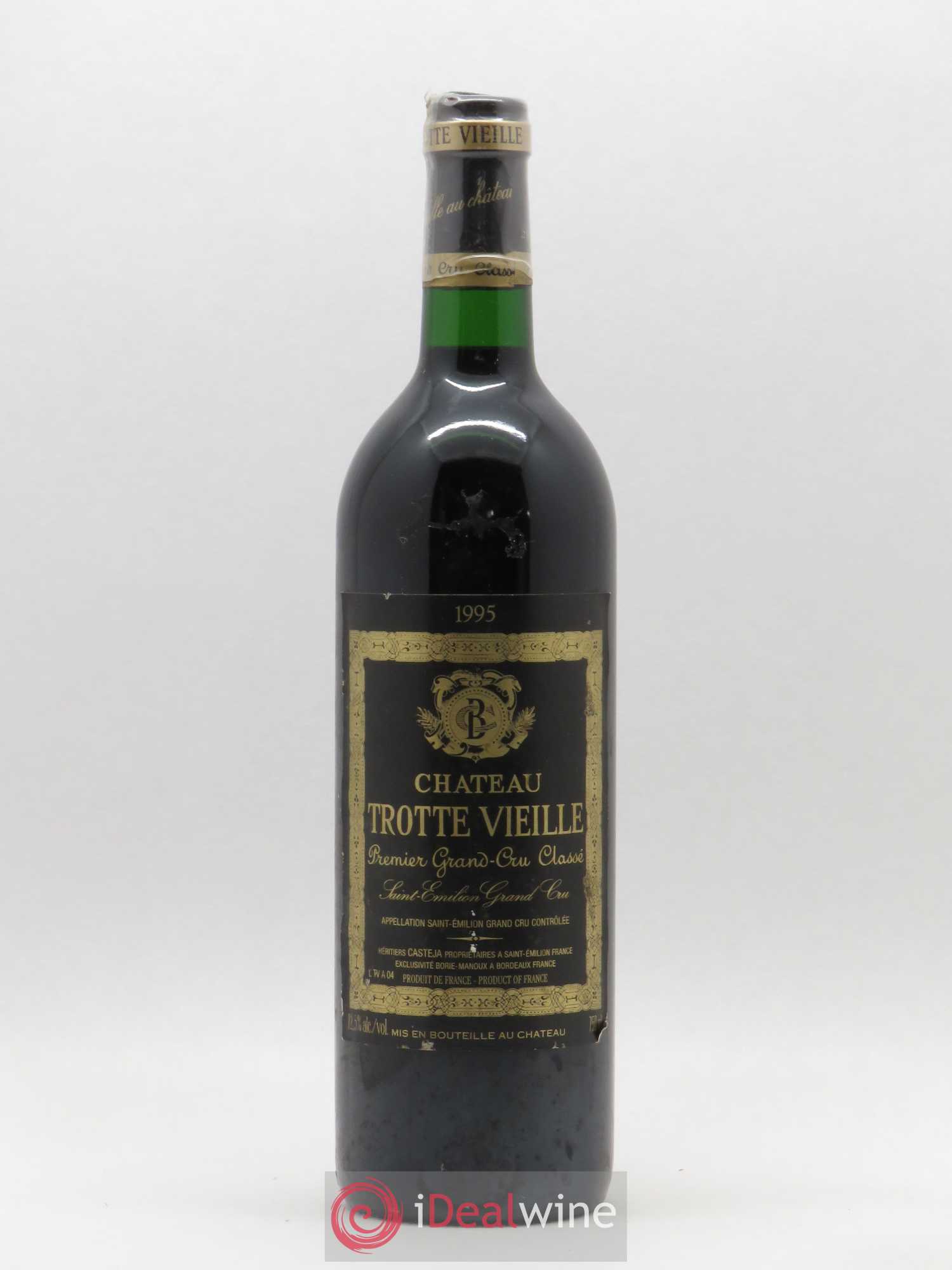 Château Trotte Vieille 1er Grand Cru Classé B 1995 - Lot de 1 bouteille - 0