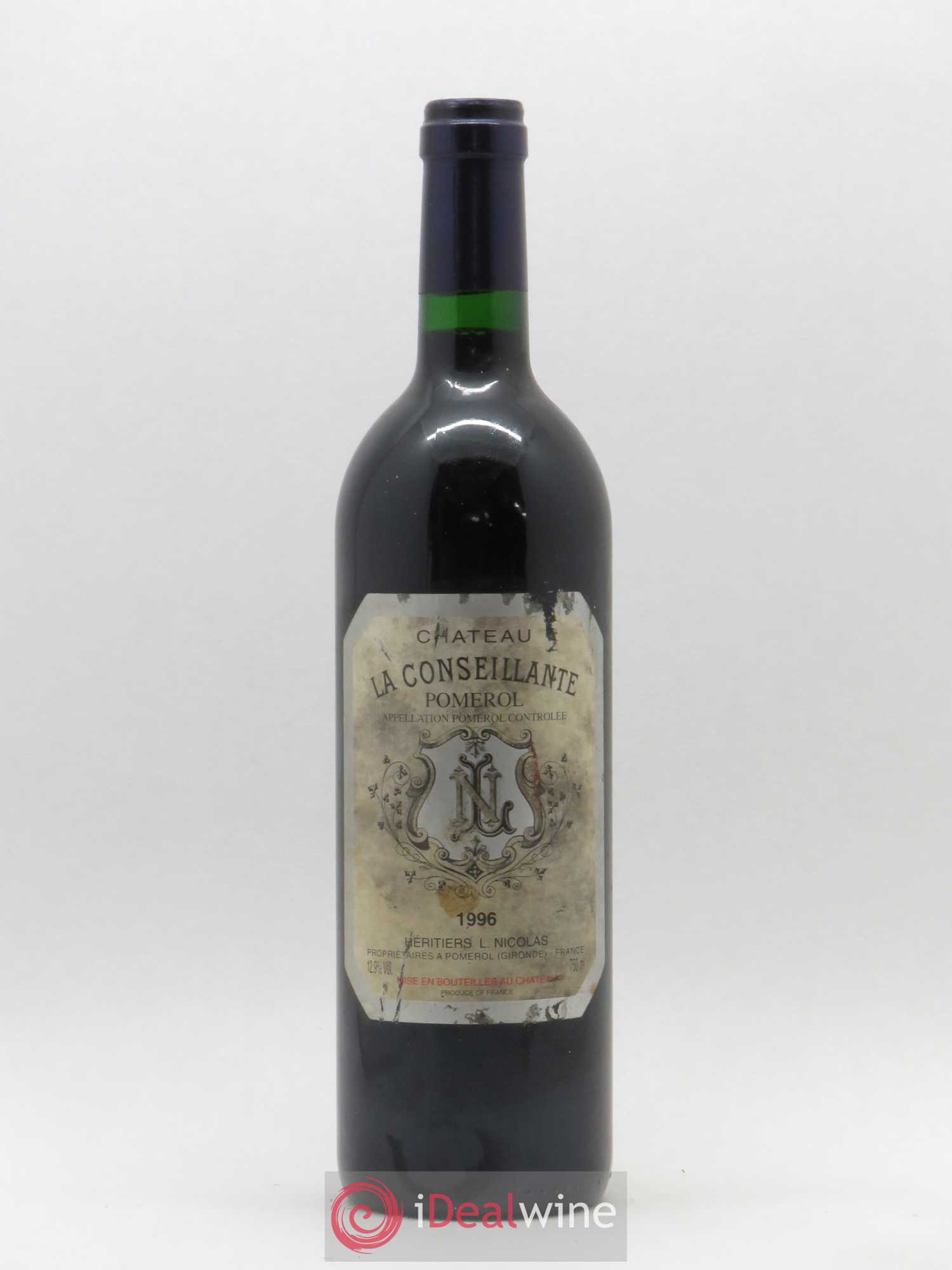Château la Conseillante 1996 - Lot de 1 bouteille - 0