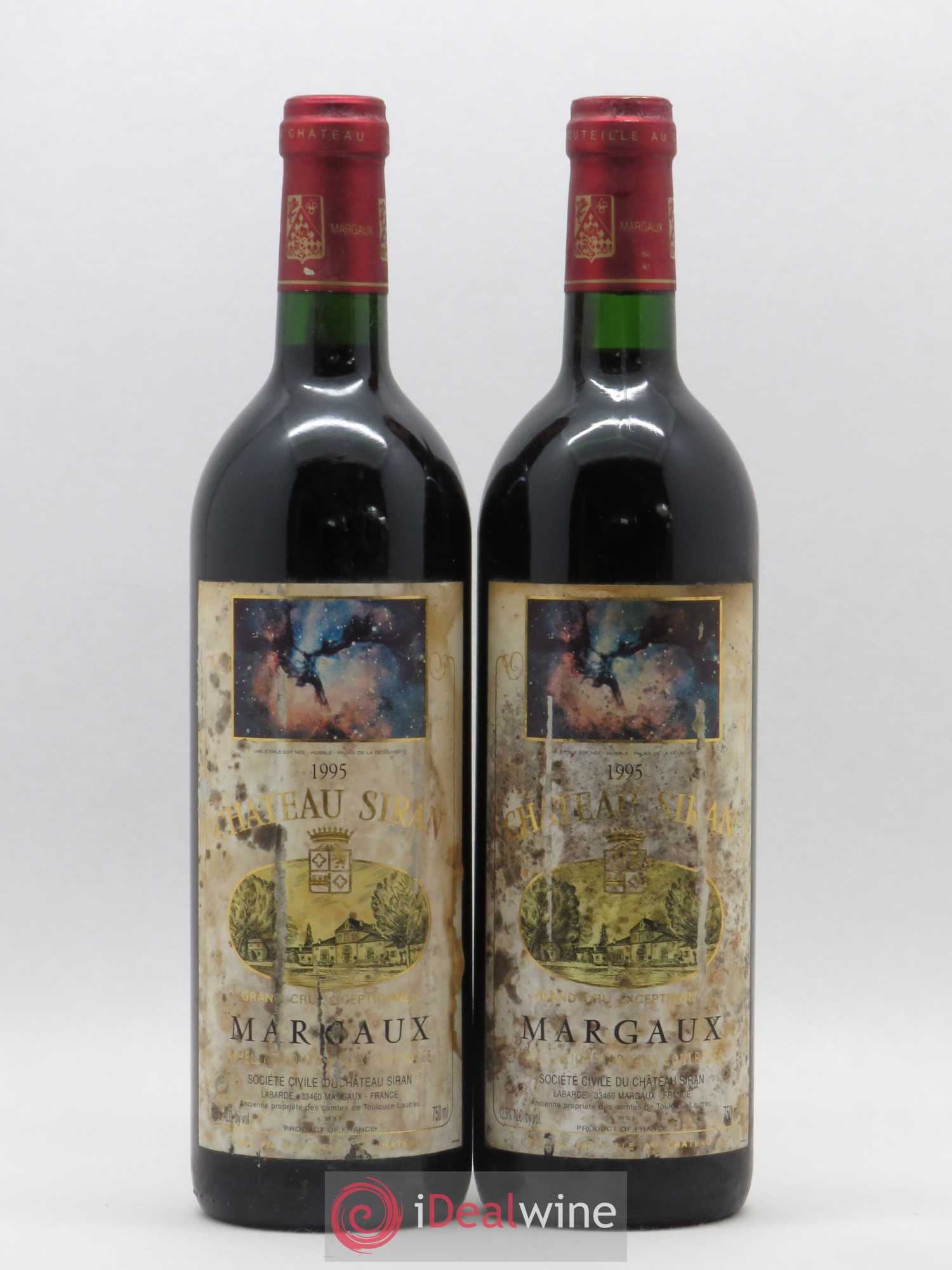 Château Siran 1995 - Lot de 2 bouteilles - 0