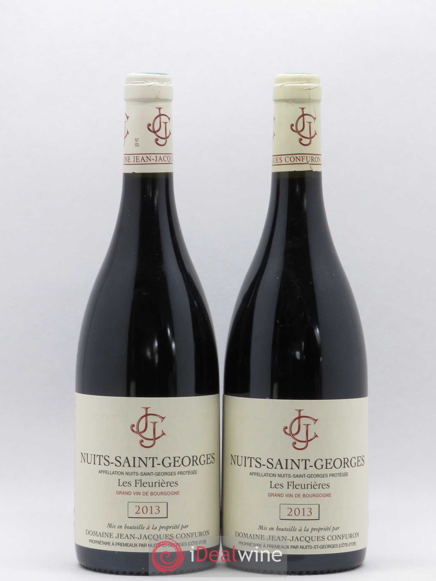 Nuits-Saint-Georges Les Fleurières Jean-Jacques Confuron 2013 - Lot de 2 bouteilles - 0