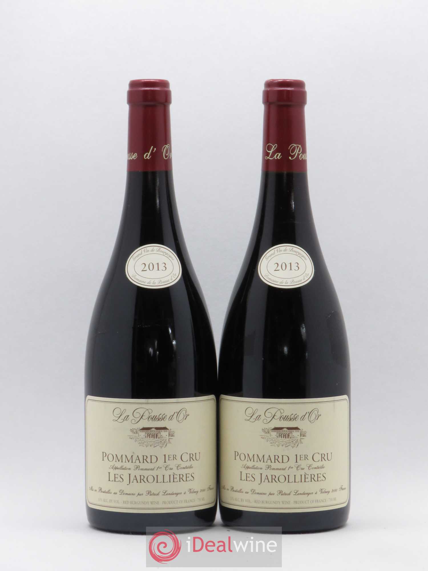 Pommard 1er Cru Les Jarollières La Pousse d'Or (Domaine de) 2013 - Lot de 2 bouteilles - 0