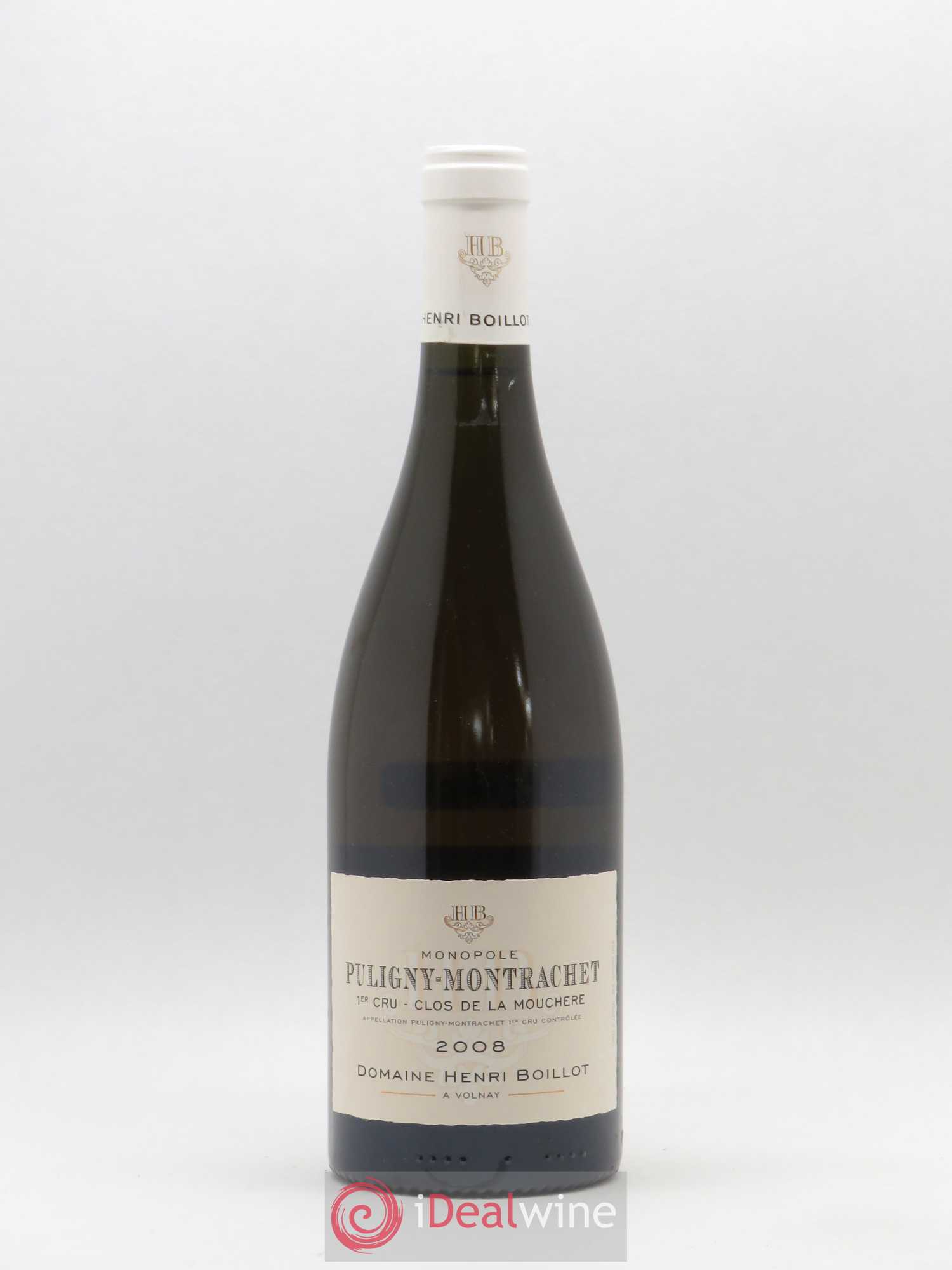 Puligny-Montrachet 1er Cru Clos de la Mouchère Henri Boillot (Domaine) 2008 - Lot de 1 bouteille - 0