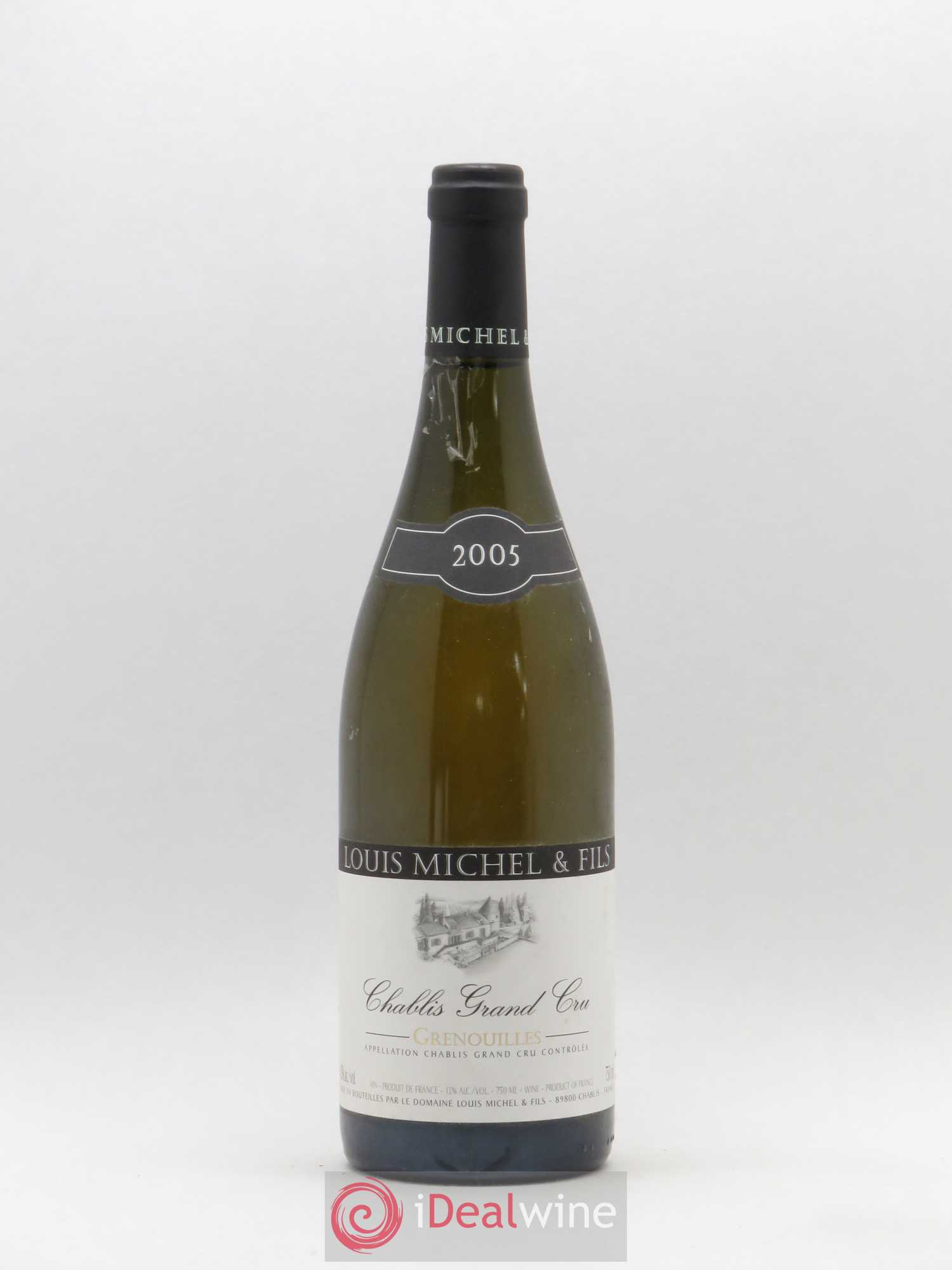 Chablis Grand Cru Grenouilles Louis Michel et Fils 2005 - Lot de 1 bouteille - 0