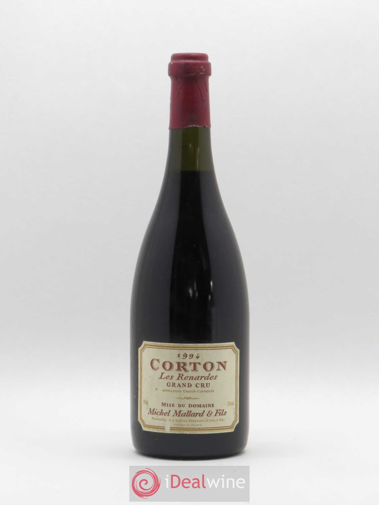 Corton Grand Cru Michel Mallard et Fils 1994 - Posten von 1 Flasche - 0