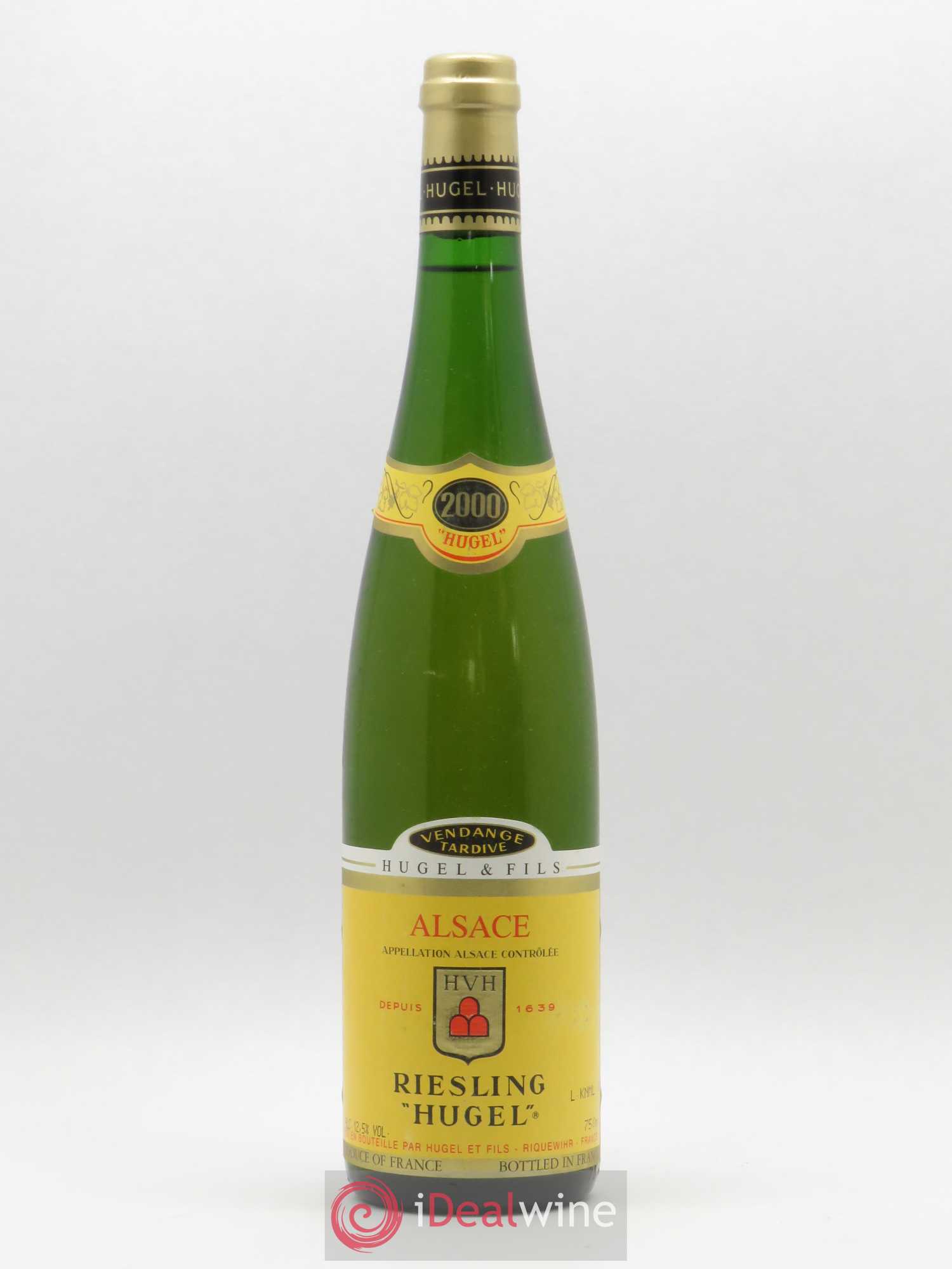 Riesling Vendanges Tardives Hugel (Domaine) 2000 - Posten von 1 Flasche - 0