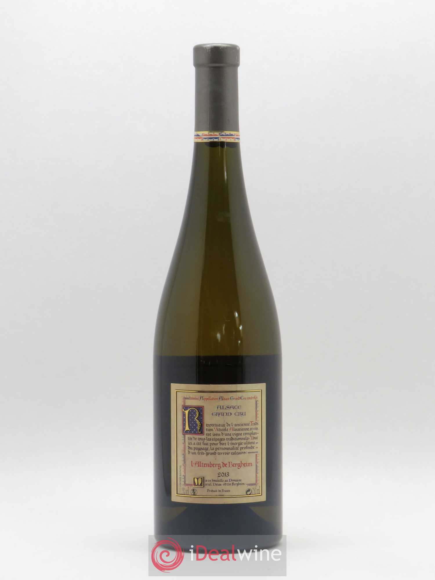 Alsace Grand Cru Altenberg de Bergheim Marcel Deiss (Domaine) 2013 - Lotto di 1 bottiglia - 1