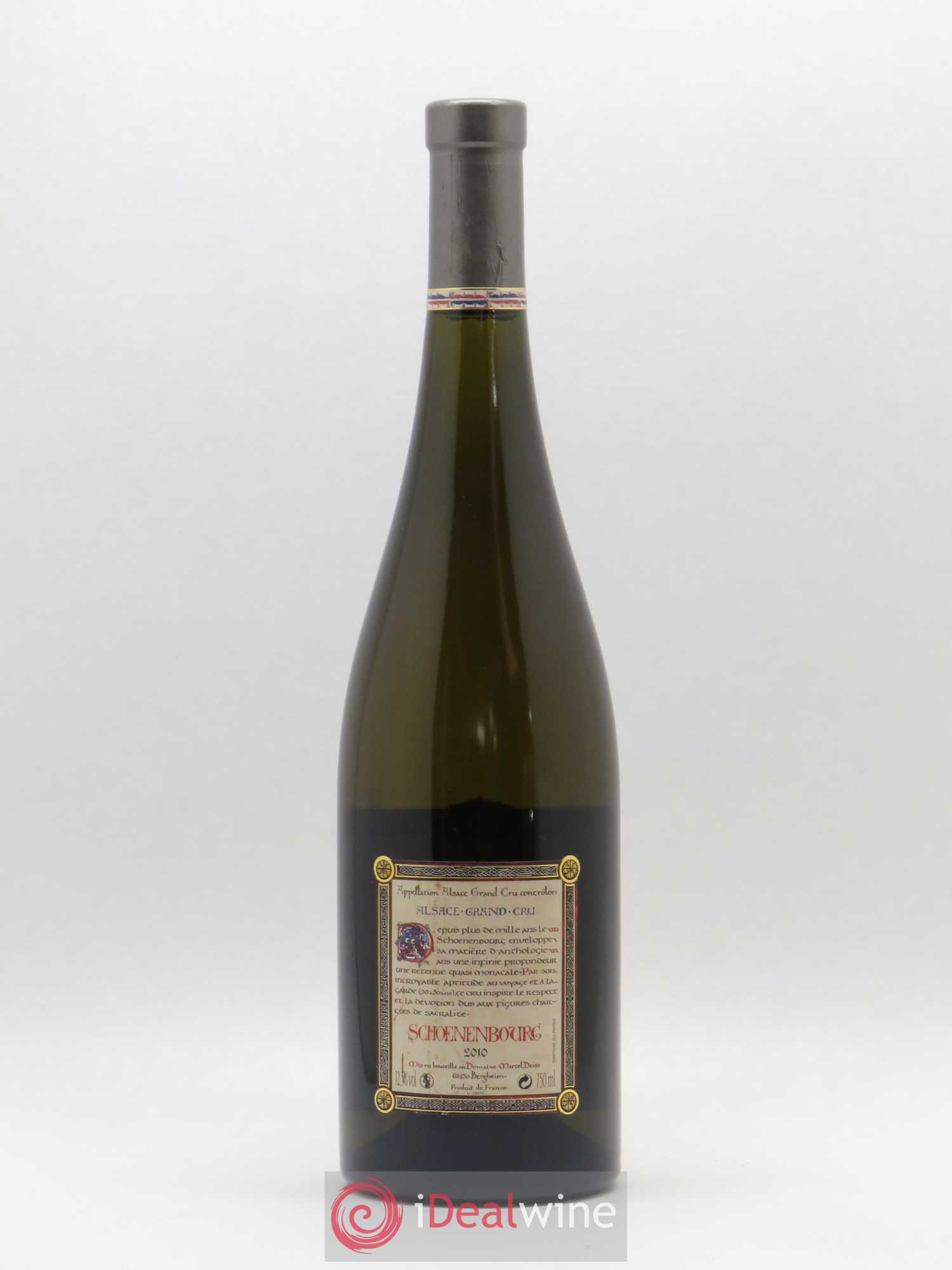 Alsace Grand Cru Schoenenbourg Marcel Deiss (Domaine) 2010 - Lot de 1 bouteille - 1